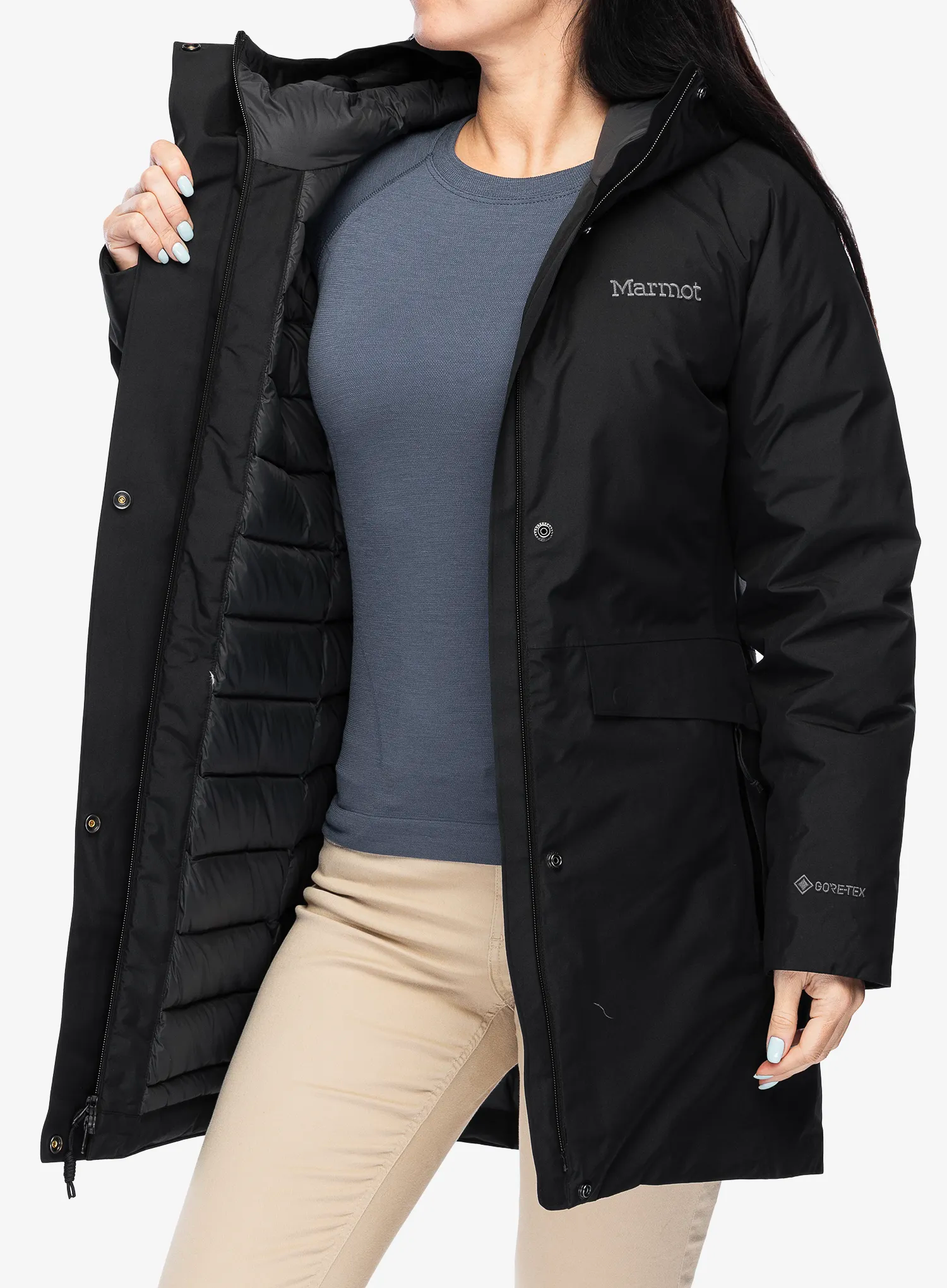 Ženska puhovka Marmot Oslo GTX Jacket - black