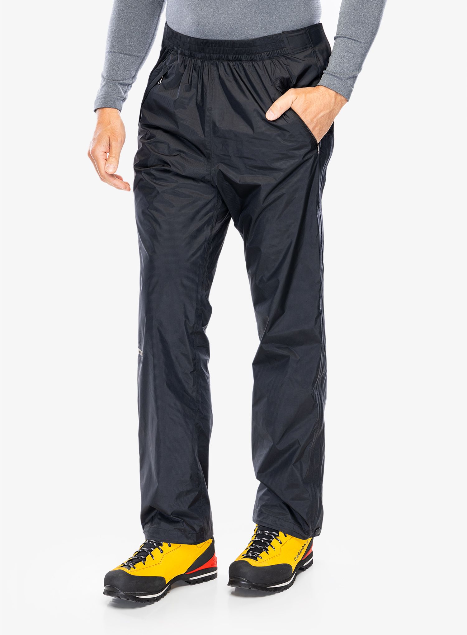 Nepremočljive hlače Marmot PreCip Eco Full Zip Pant - black