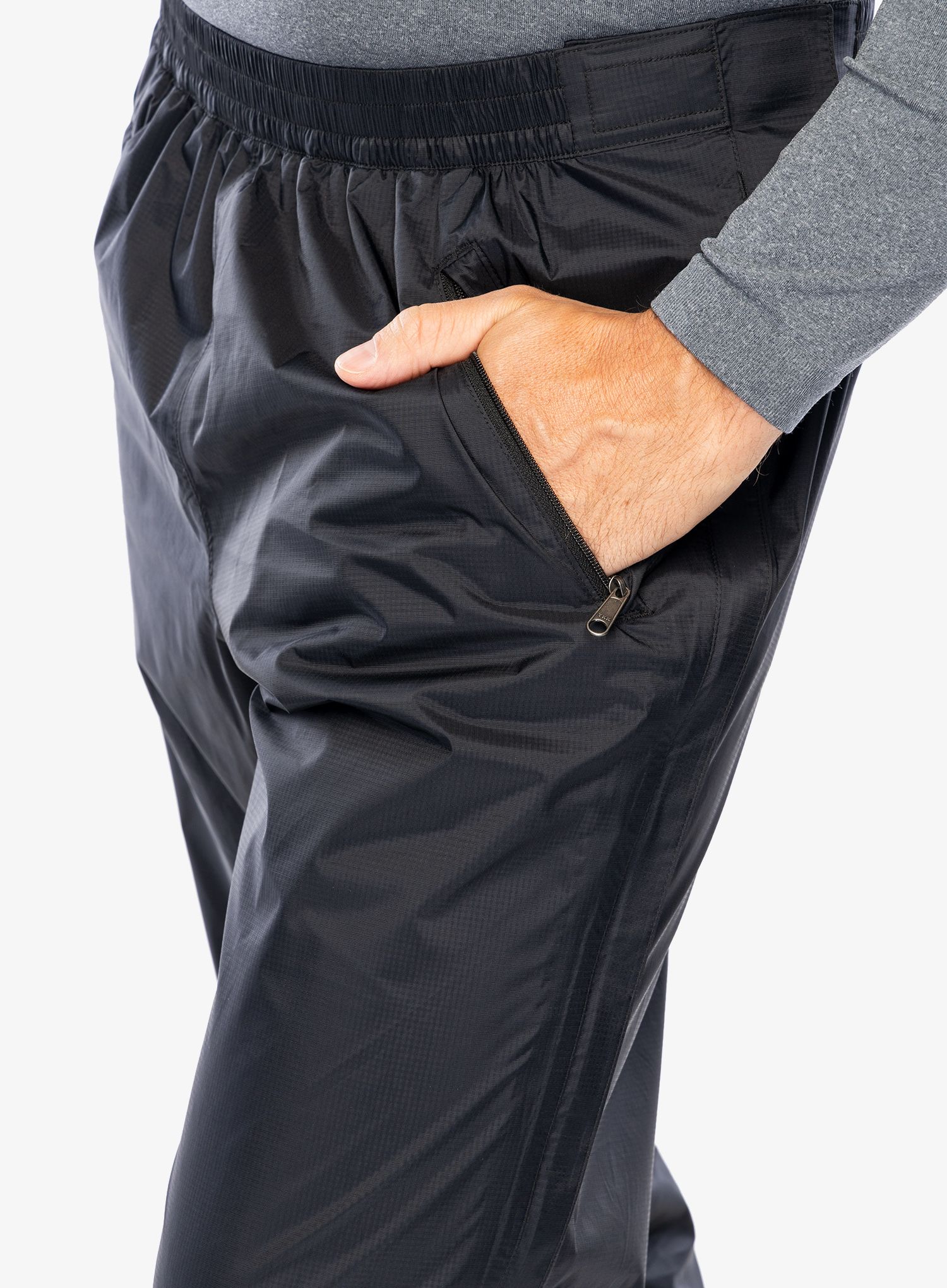 Nepremočljive hlače Marmot PreCip Eco Full Zip Pant - black
