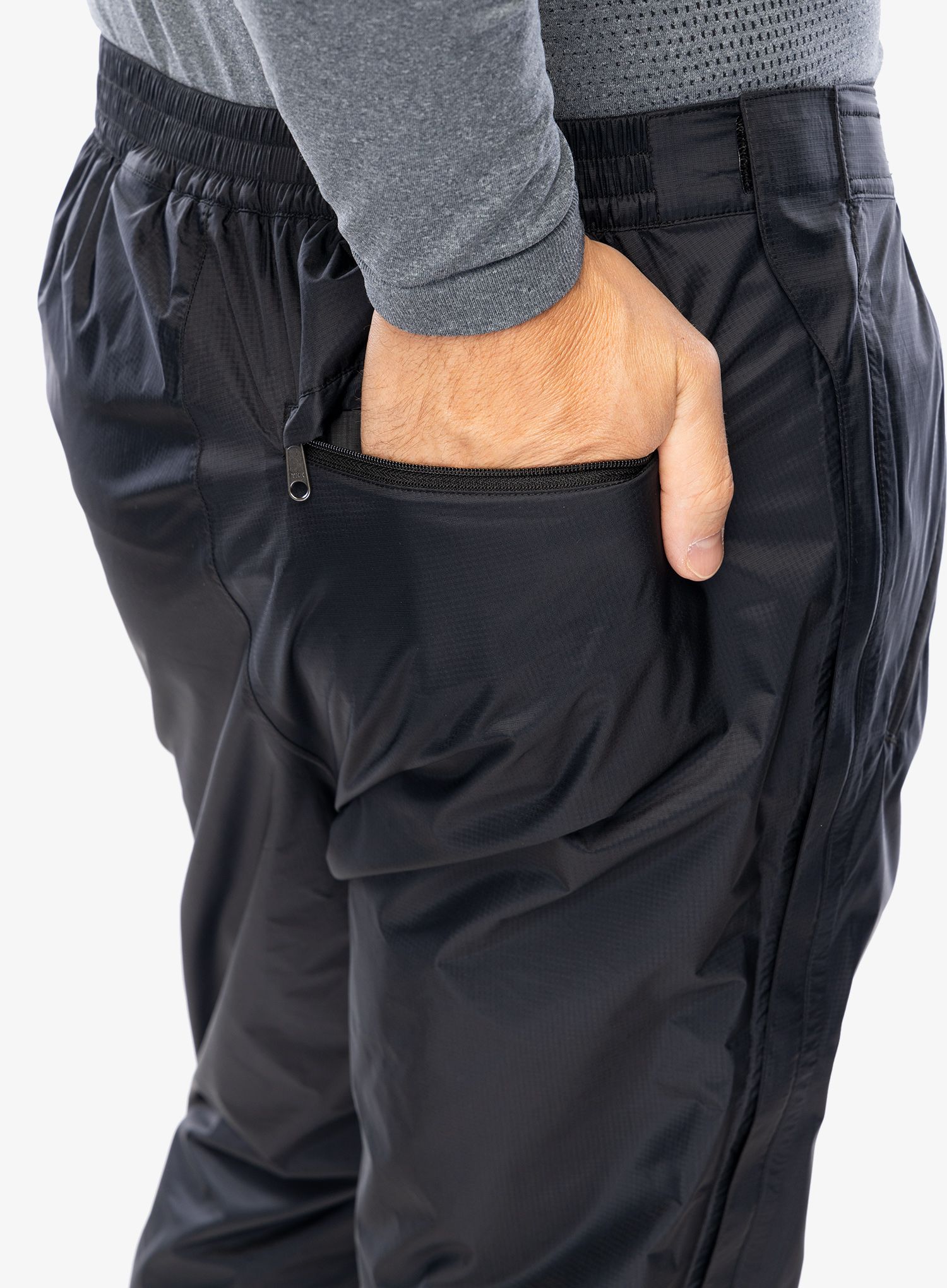 Nepremočljive hlače Marmot PreCip Eco Full Zip Pant - black