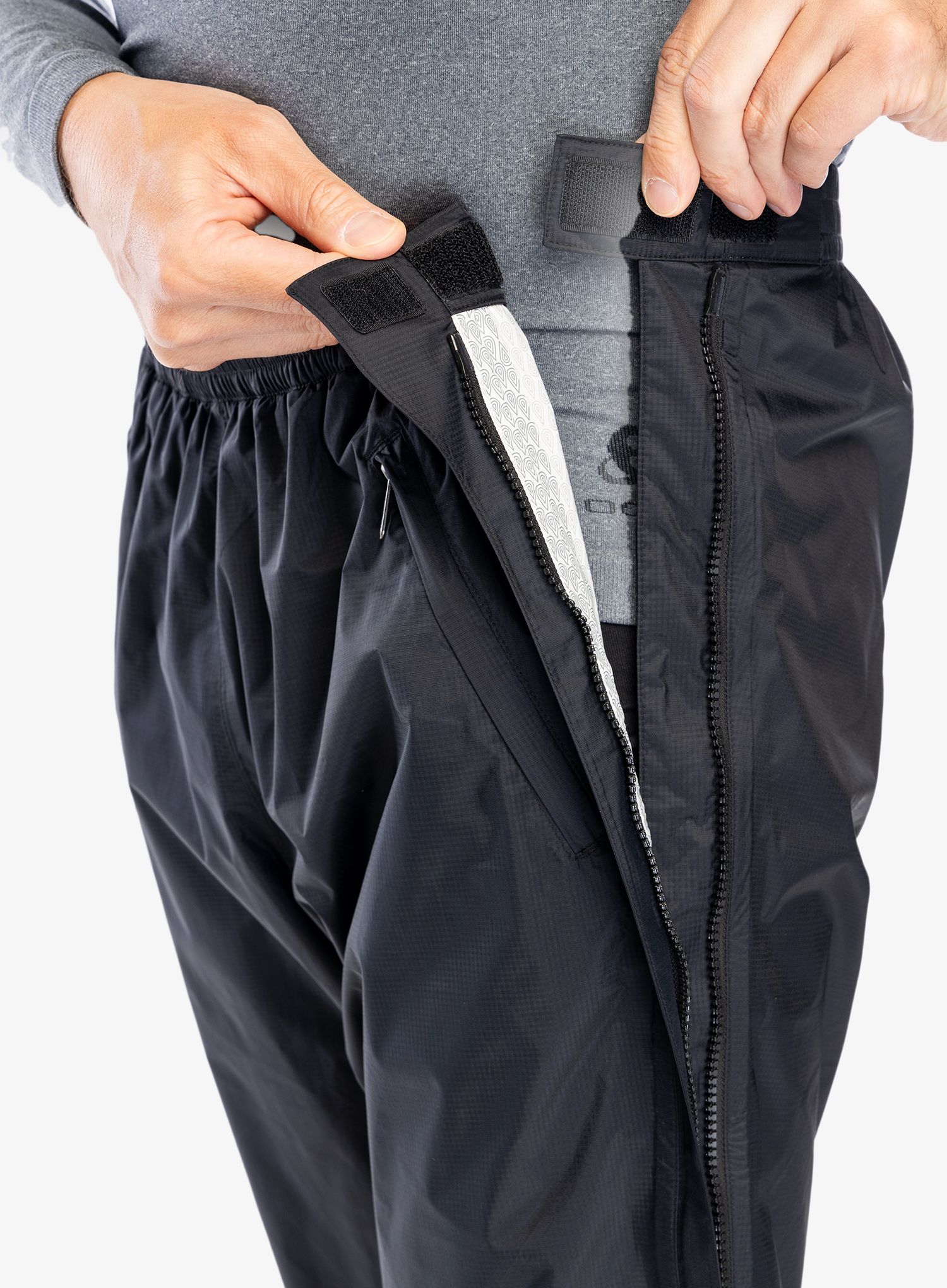 Nepremočljive hlače Marmot PreCip Eco Full Zip Pant - black