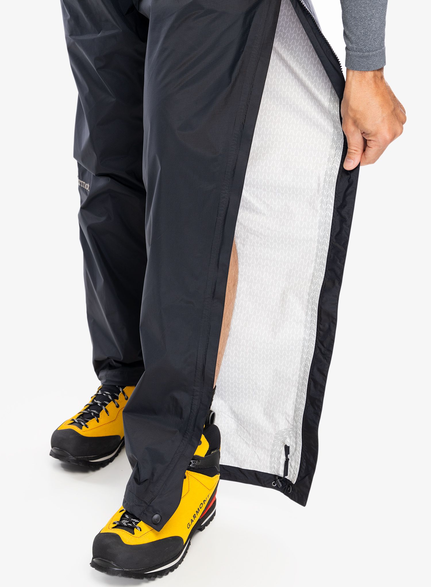 Nepremočljive hlače Marmot PreCip Eco Full Zip Pant - black