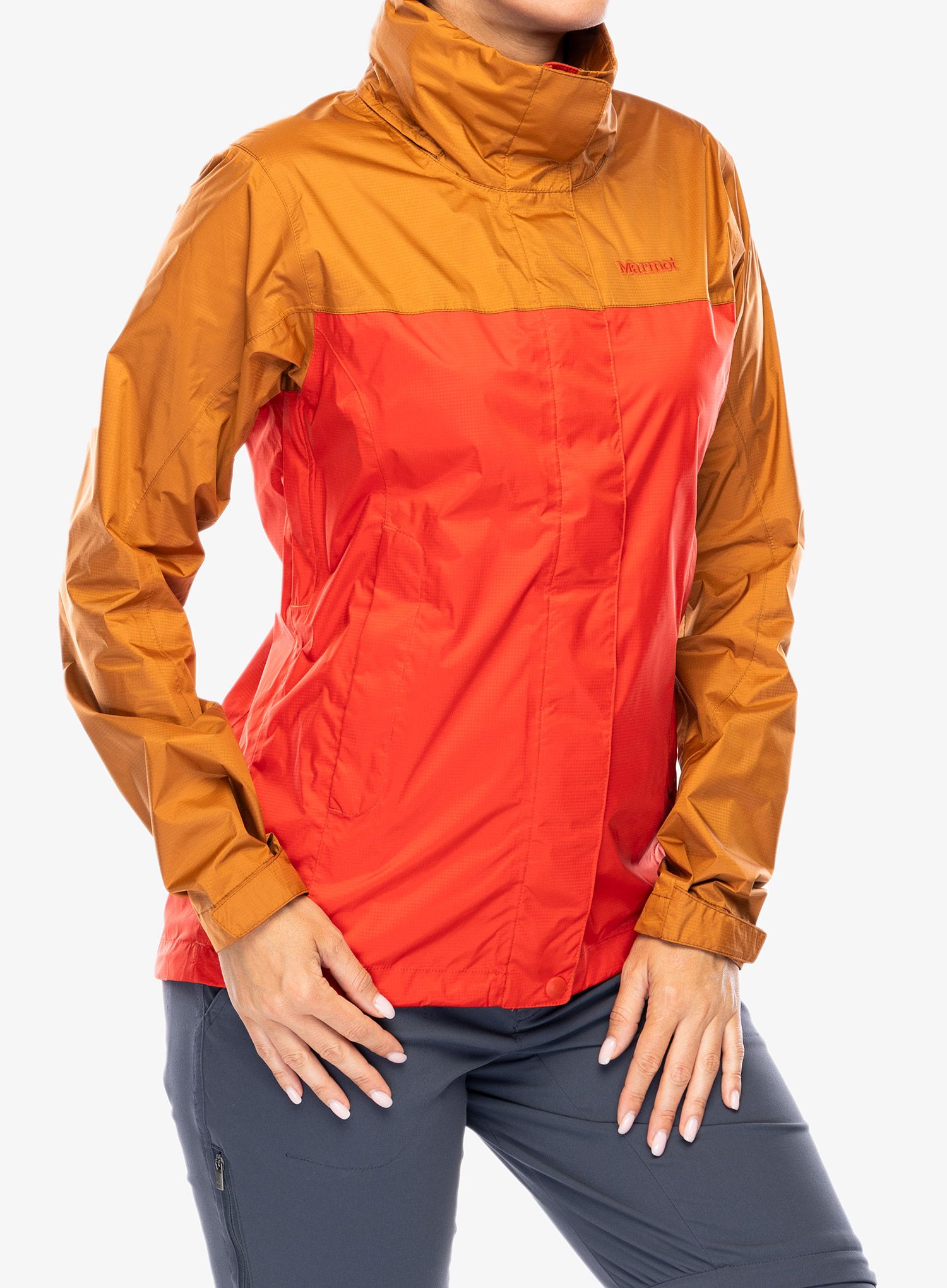 Ženska nepremočljiva jakna Marmot PreCip Eco Jacket - cairo/copper