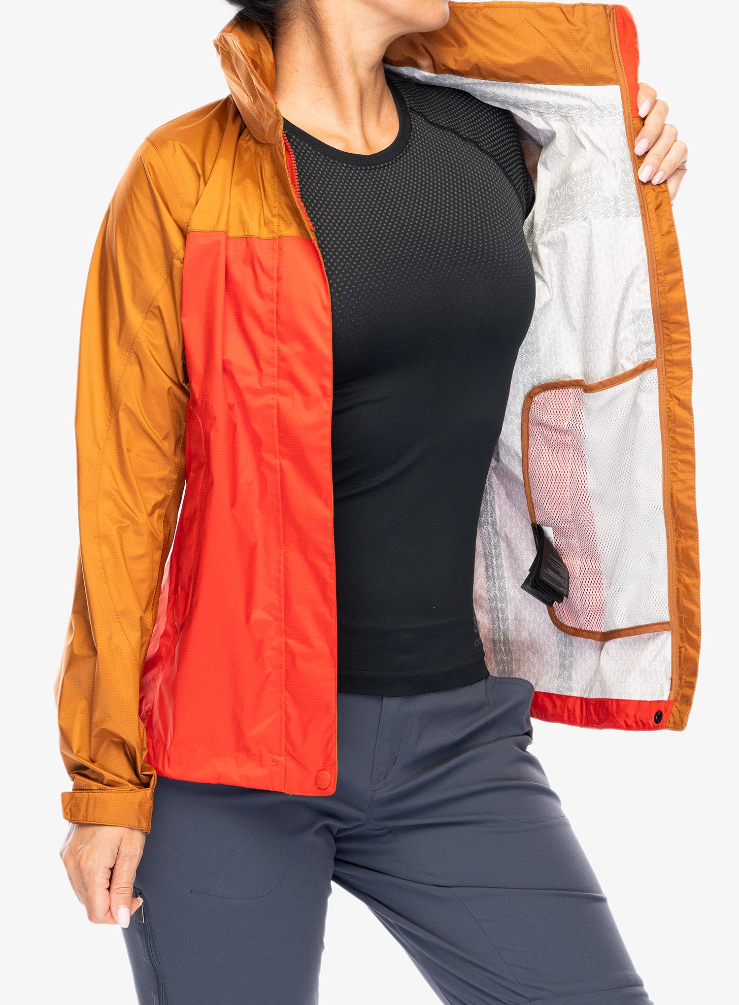 Ženska nepremočljiva jakna Marmot PreCip Eco Jacket - cairo/copper