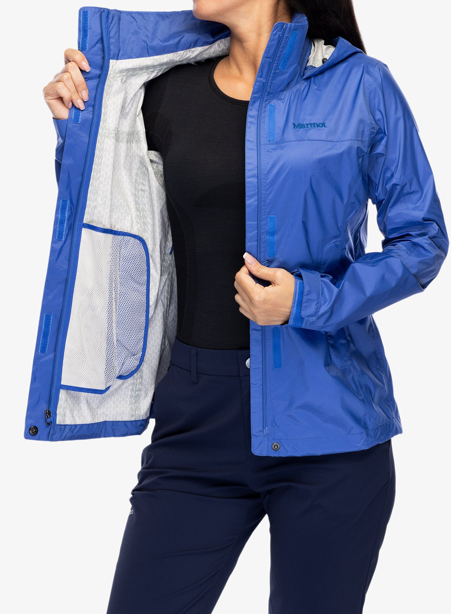 Ženska nepremočljiva jakna Marmot PreCip Eco Jacket - trail blue