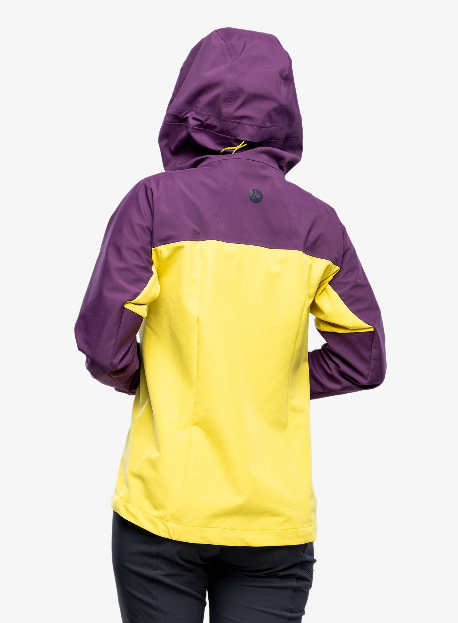 Ženska softshell jakna Marmot ROM GORE-TEX Infinium Hoody - purple fig/limelight