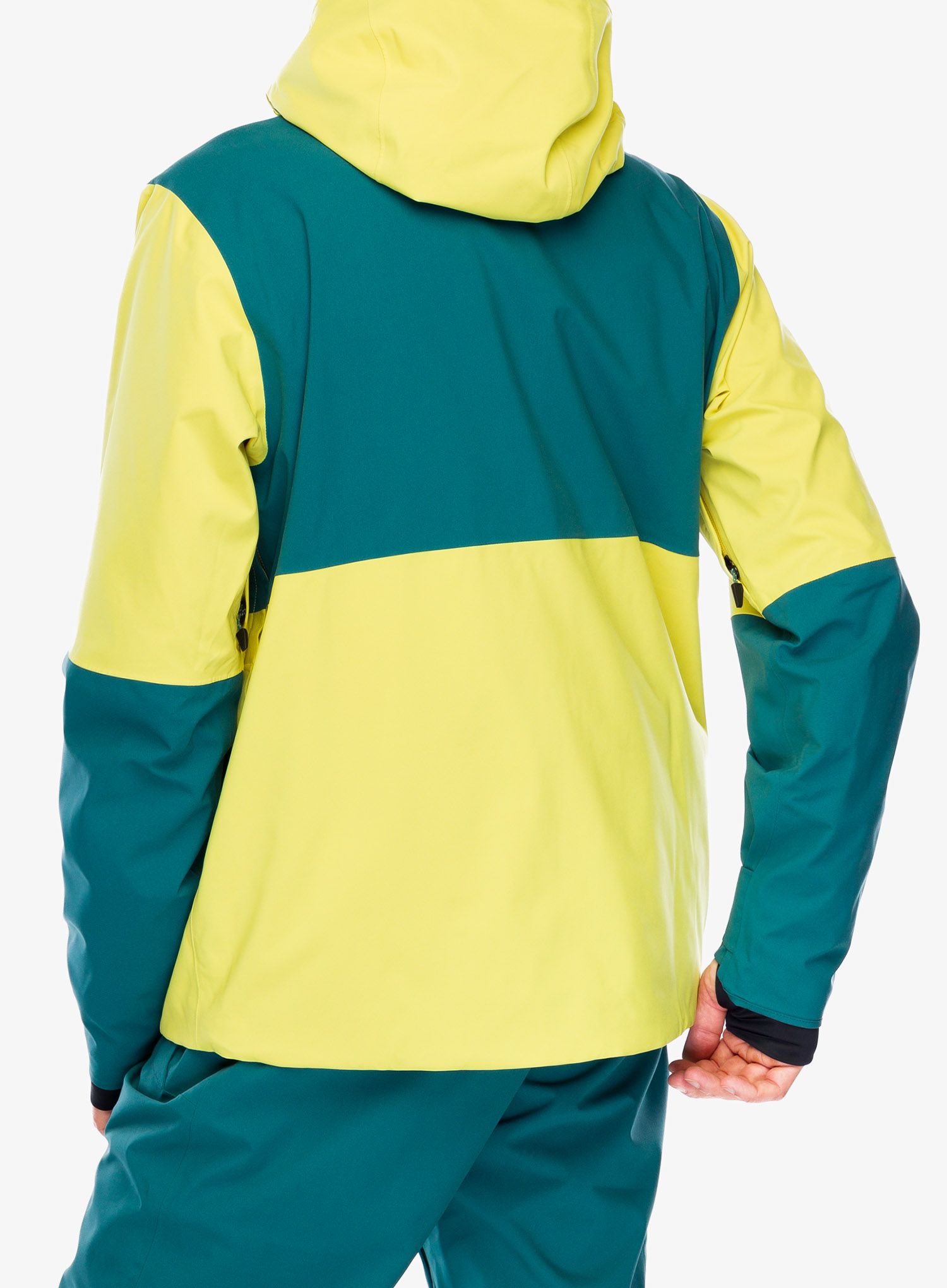 Hardshell jakna Marmot Refuge Jacket - limelight/dark jungle