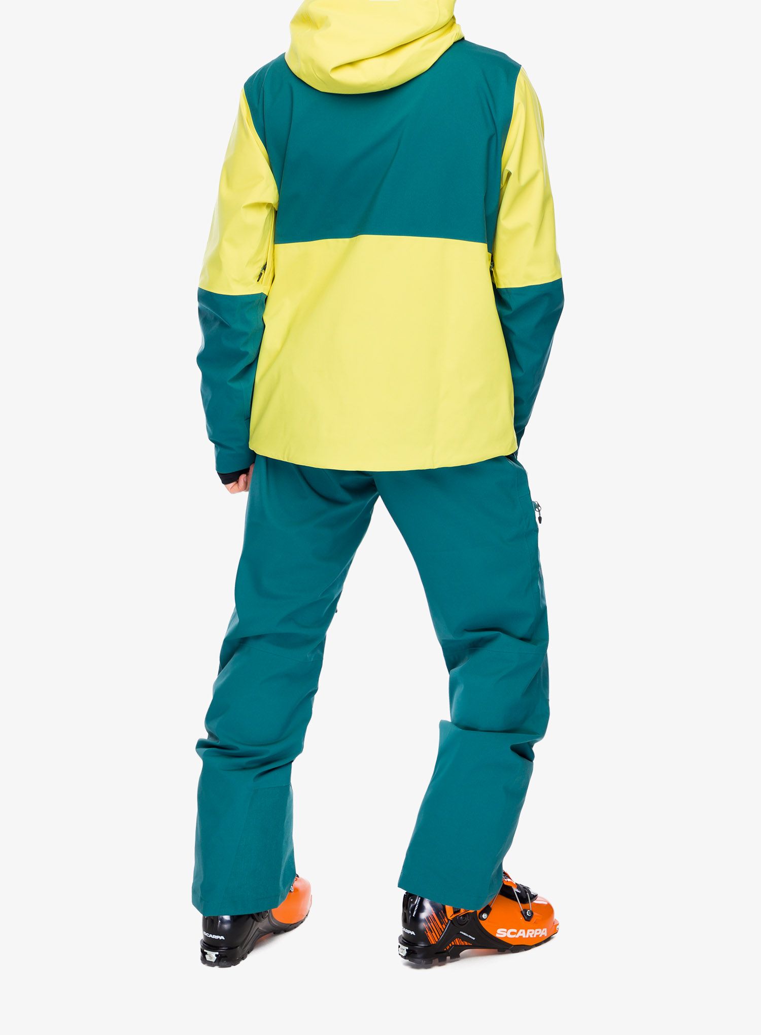Hardshell jakna Marmot Refuge Jacket - limelight/dark jungle