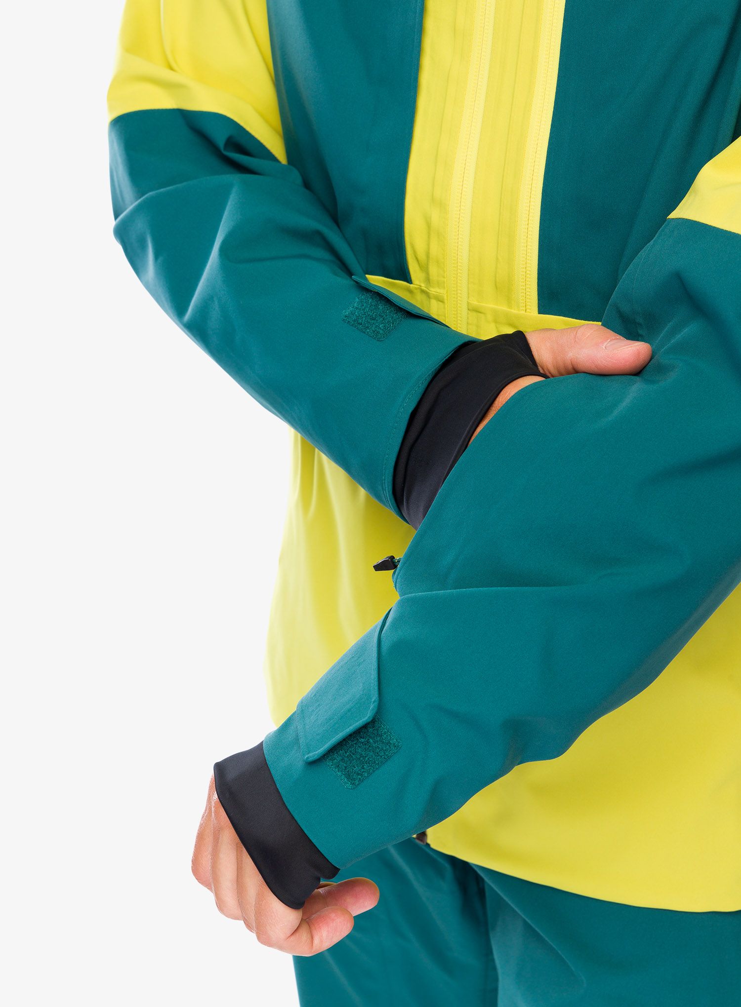 Hardshell jakna Marmot Refuge Jacket - limelight/dark jungle