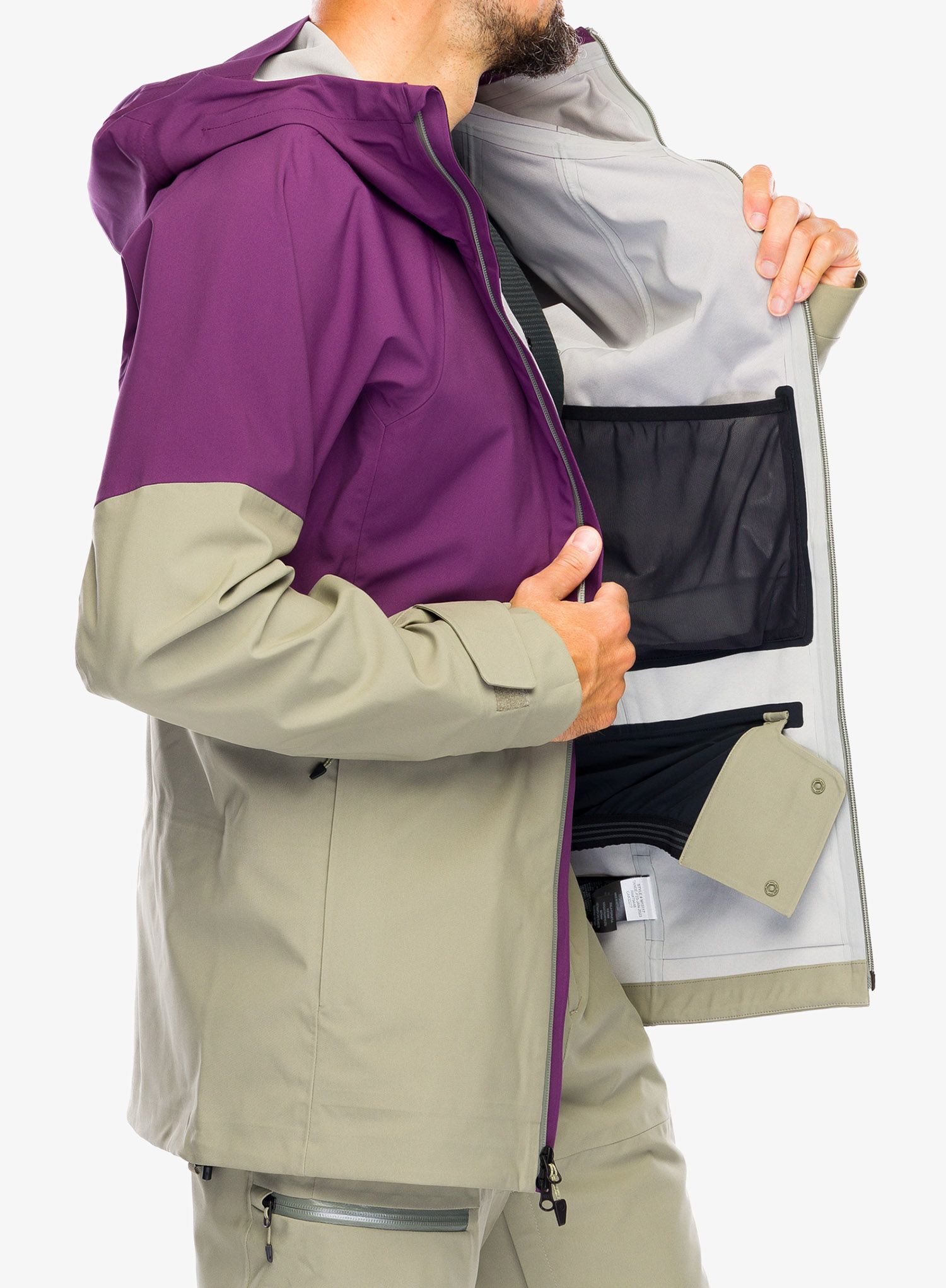 Hardshell jakna Marmot Refuge Pro Jacket - purple fig/vetiver