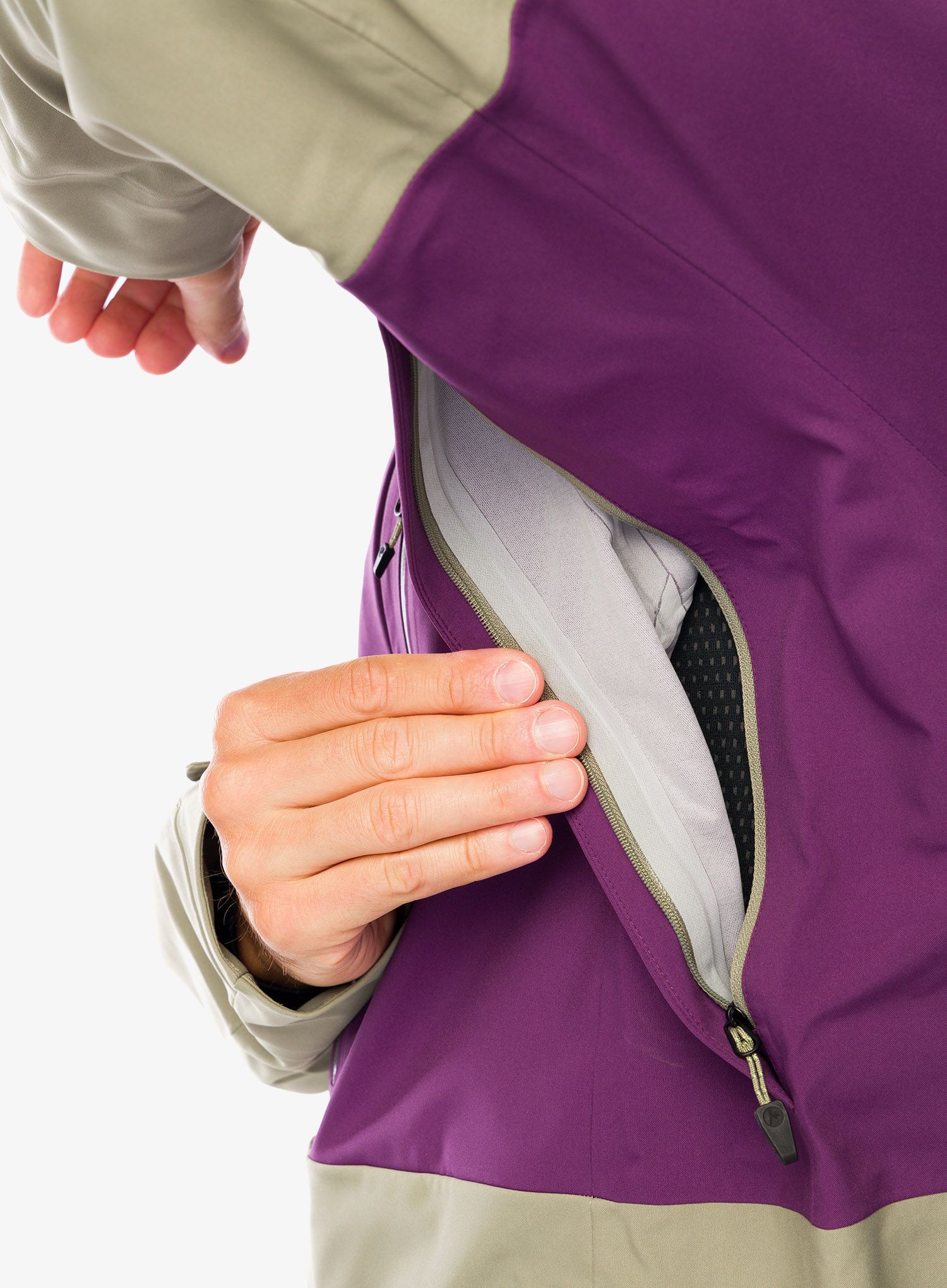 Hardshell jakna Marmot Refuge Pro Jacket - purple fig/vetiver