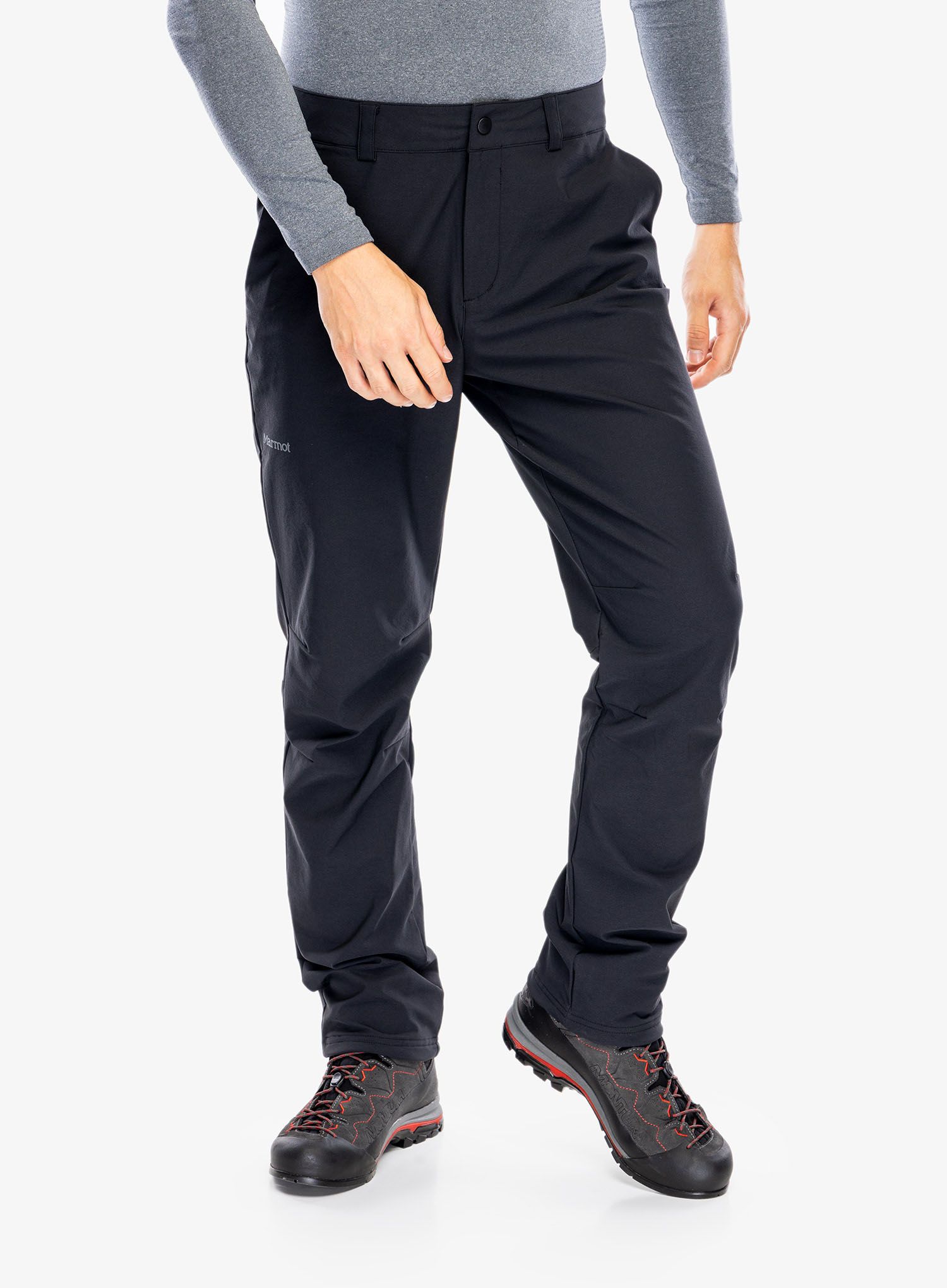 Pohodniške hlače Marmot Scree Pants - black/black