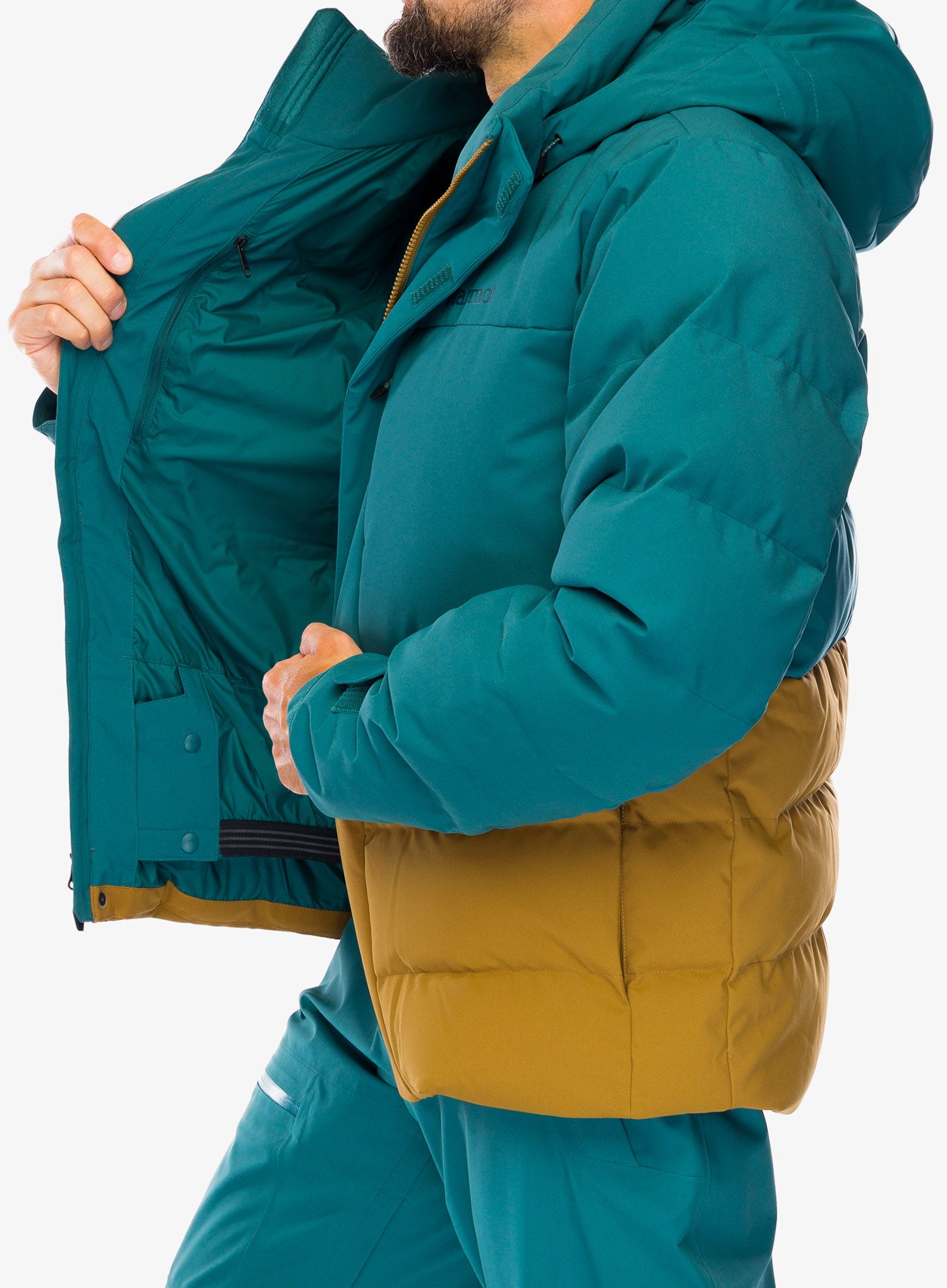 Puhovka Marmot Shadow Jacket - dark jungle/hazel