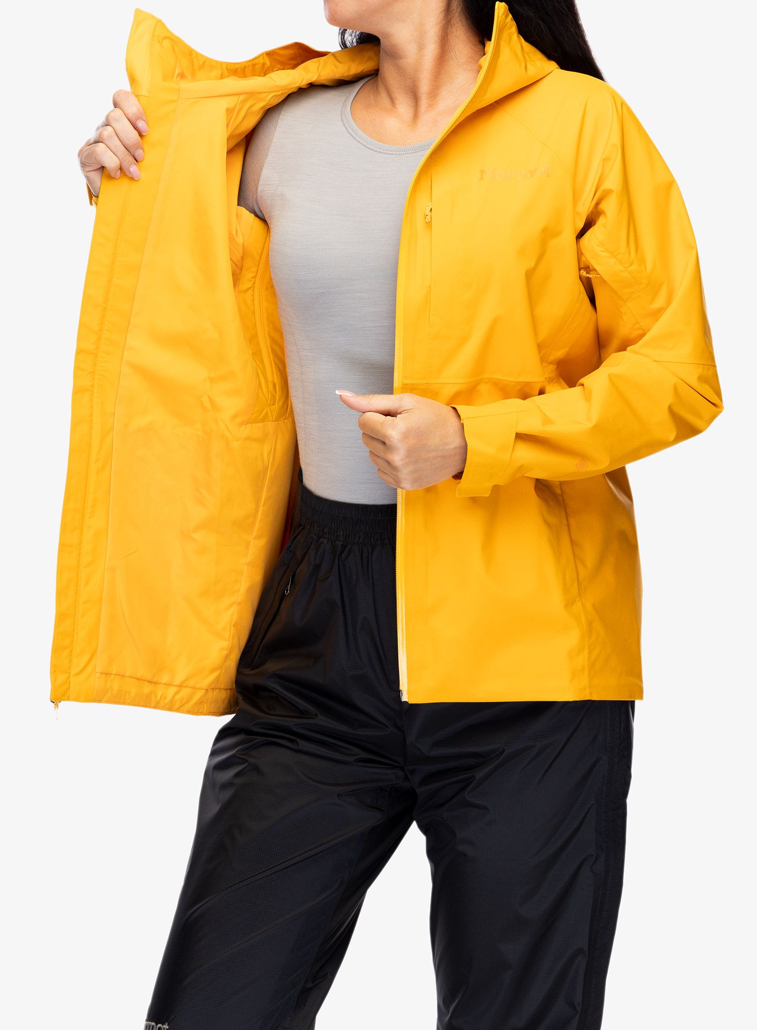 Ženska hardshell jakna Marmot Waypoint GORE-TEX Jacket - golden sun