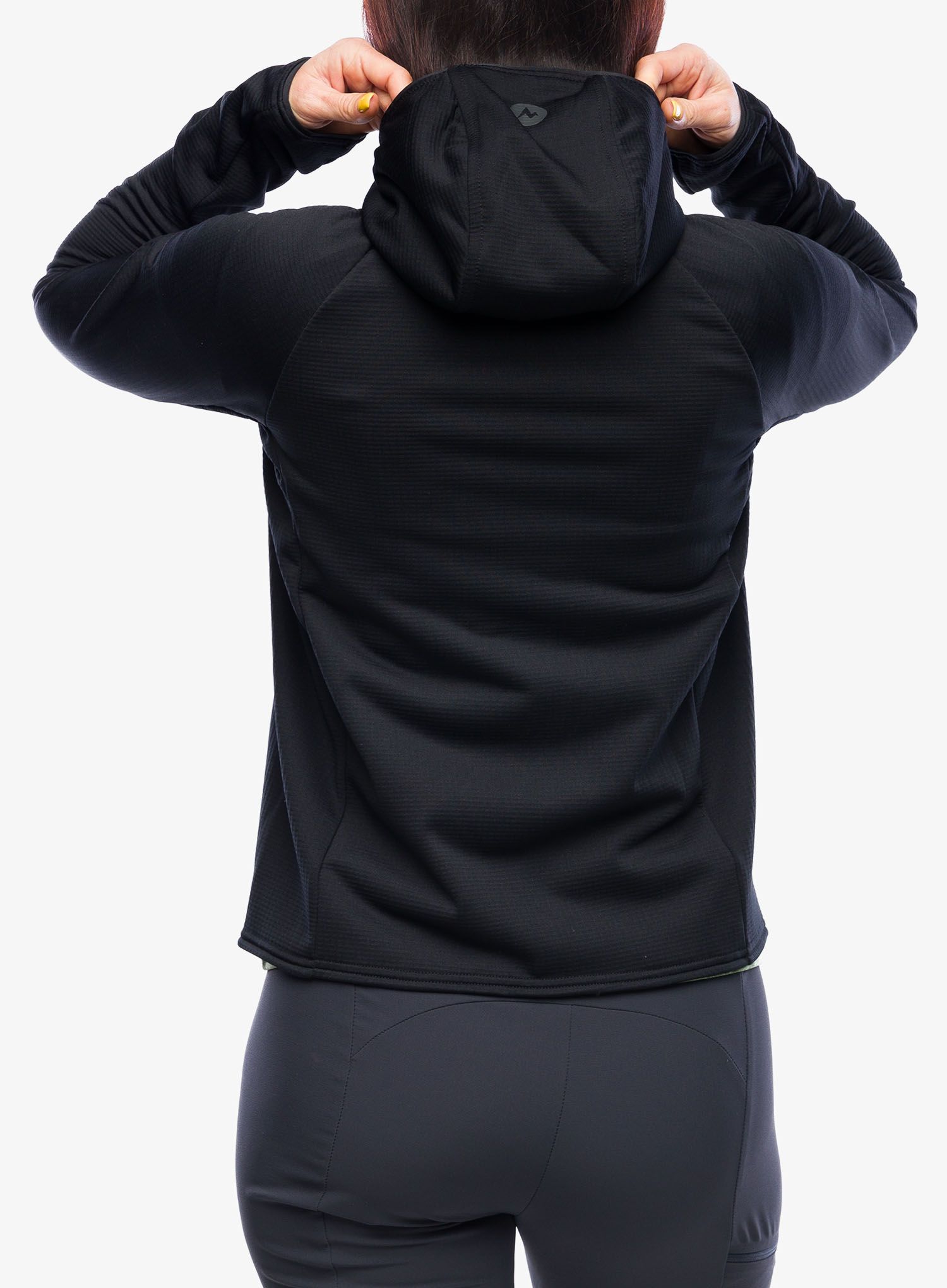 Ženska jopica z zadrgo Marmot Leconte Fleece Hoody - black