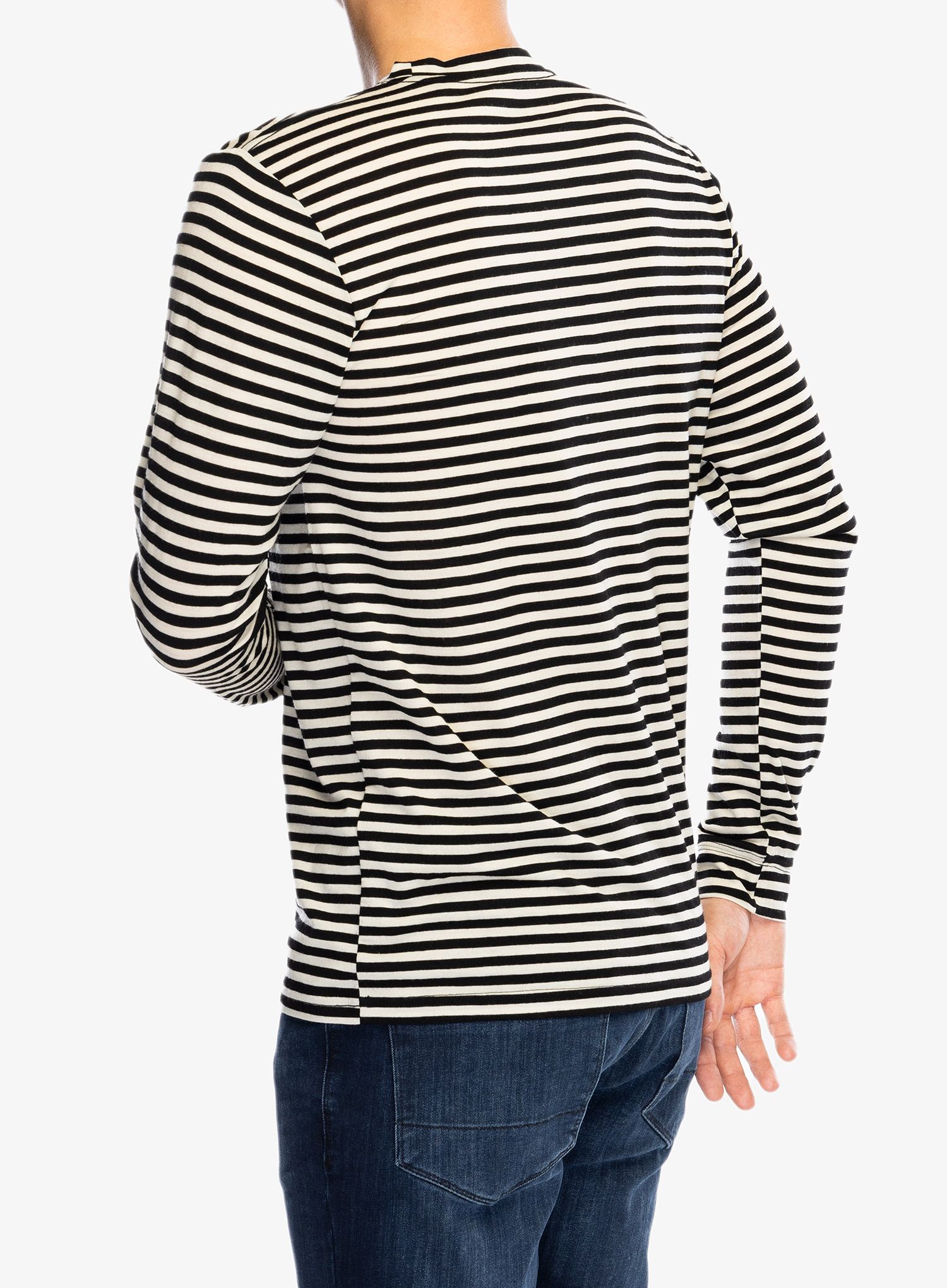 Majica z dolgimi rokavi Mons Royale Icon LS - MR stripe