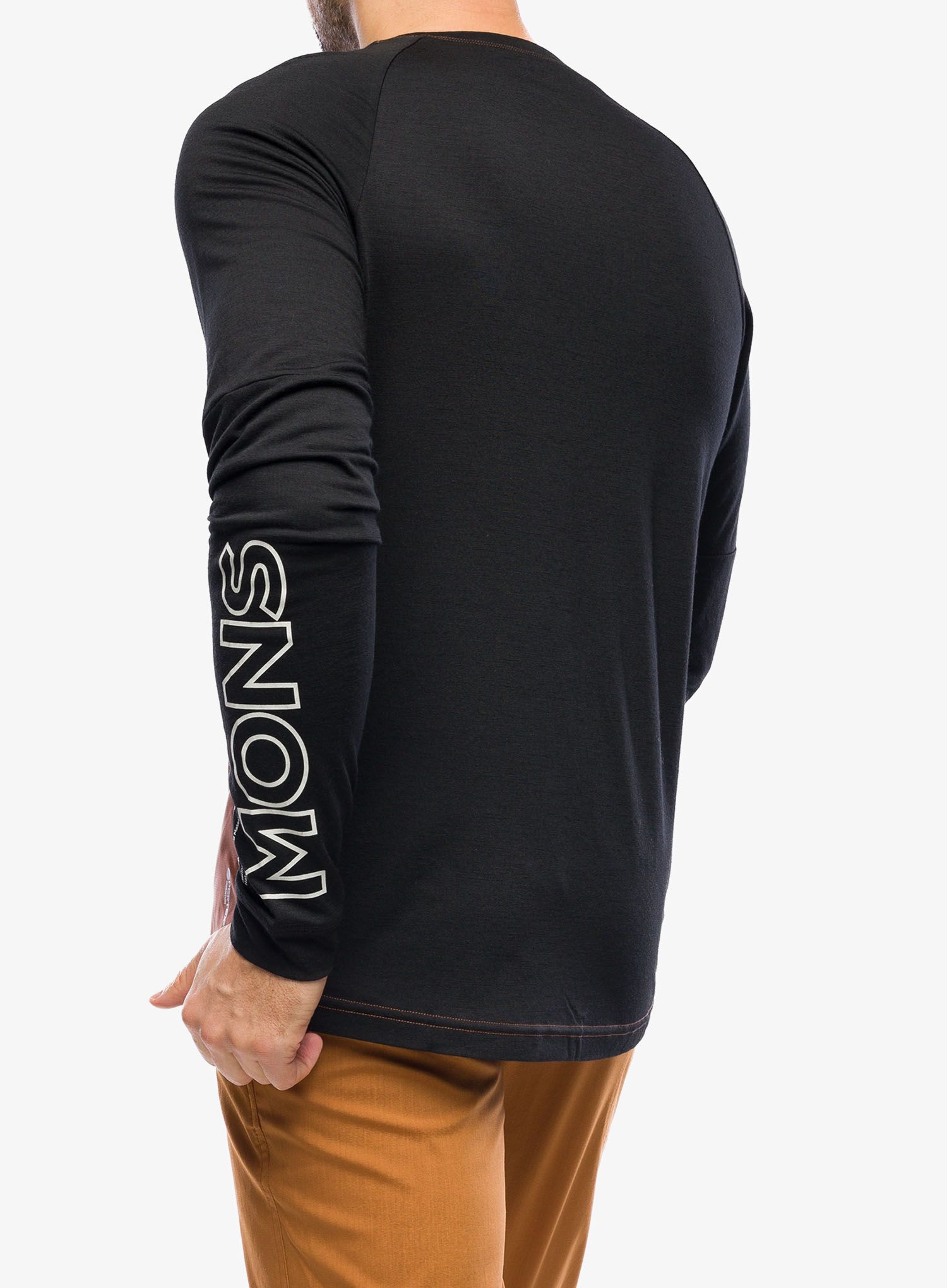 Kolesarska jopa Mons Royale Tarn Merino Shift Wind Jersey - dark copper/black