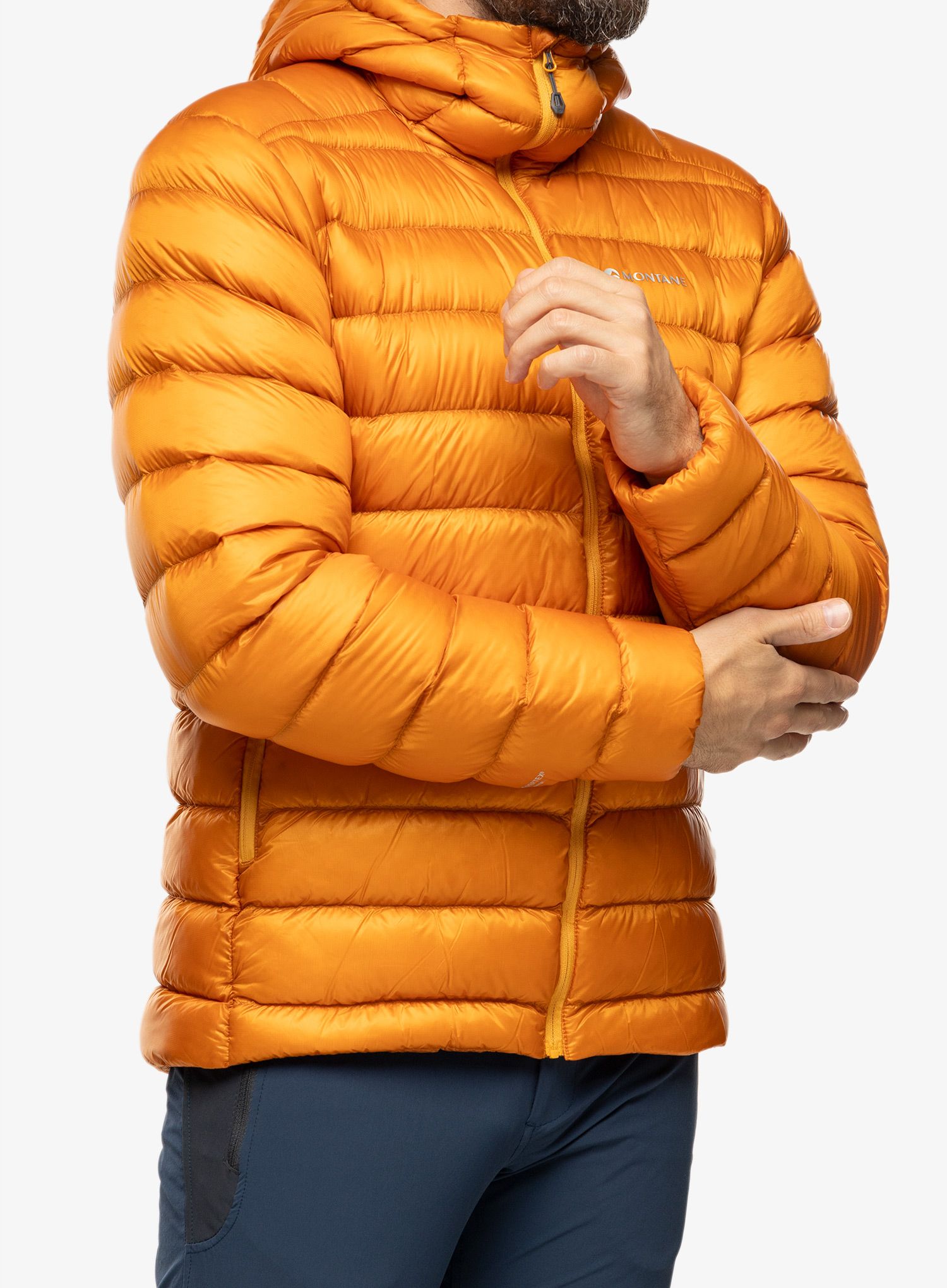 Puhovka Montane Alpine 850 Lite Hoodie - flame orange