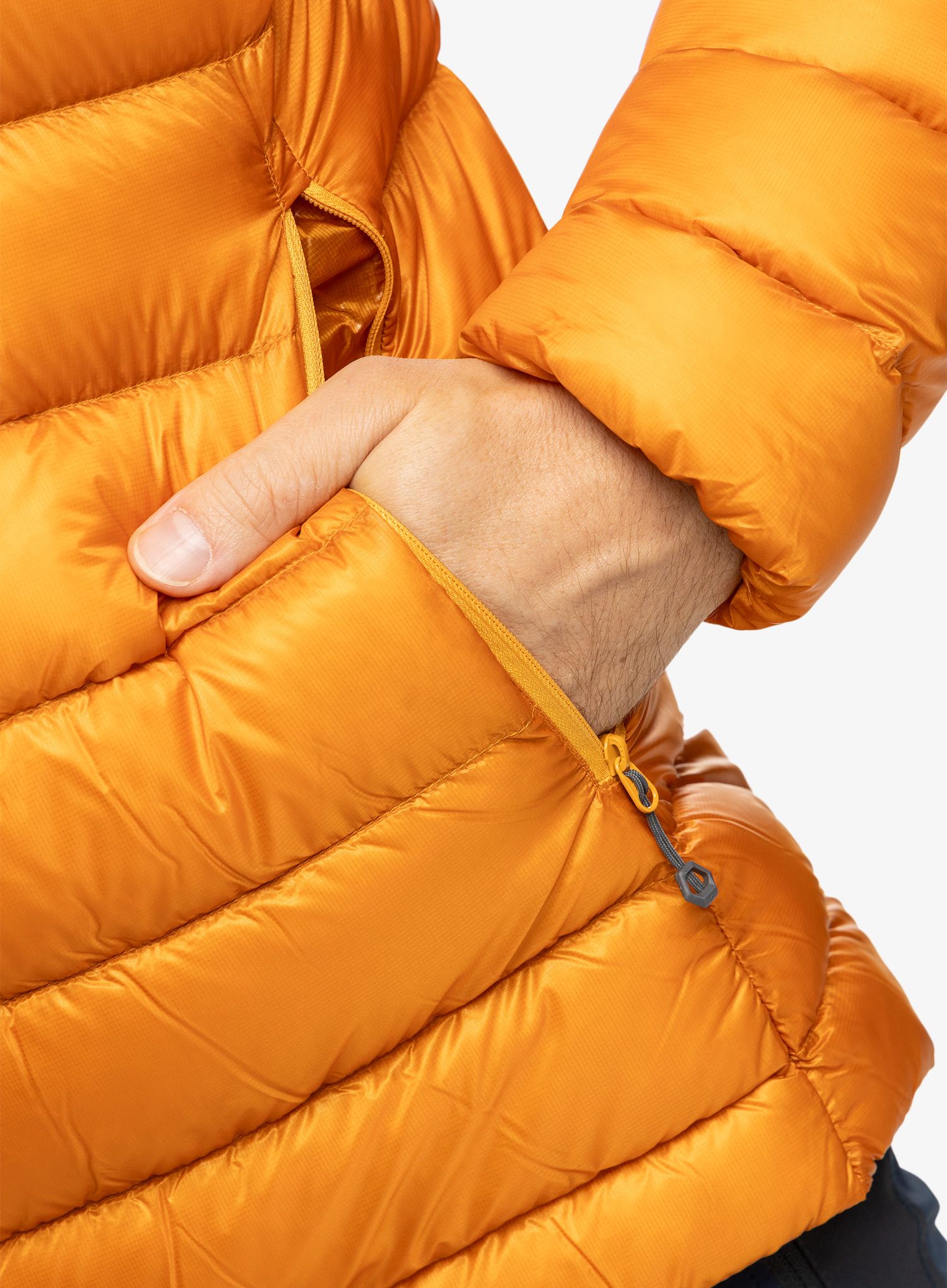 Puhovka Montane Alpine 850 Lite Hoodie - flame orange