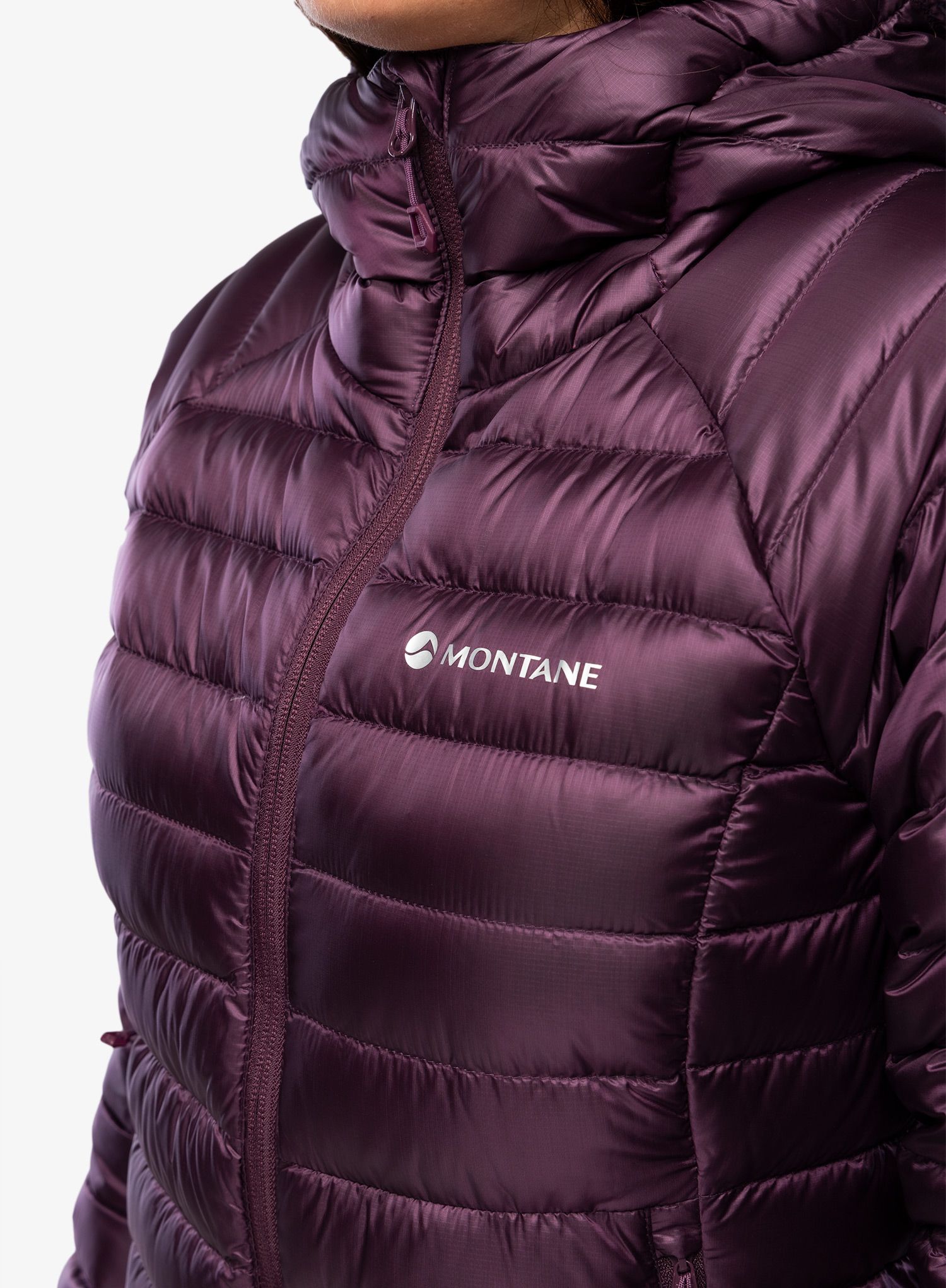 Ženska puhovka Montane Anti-Freeze Hoodie - saskatoon berry