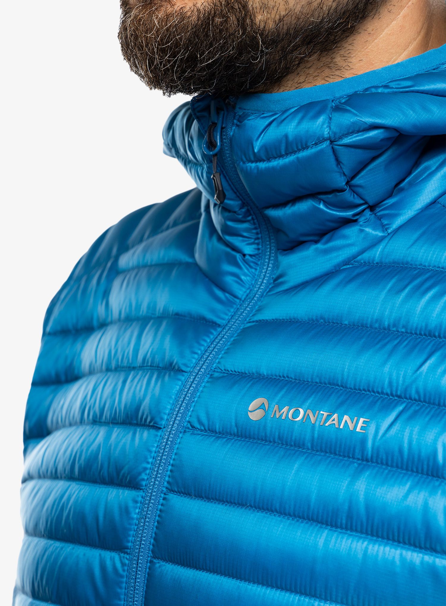 Puhovka Montane Anti-Freeze Lite Hoodie - electric blue