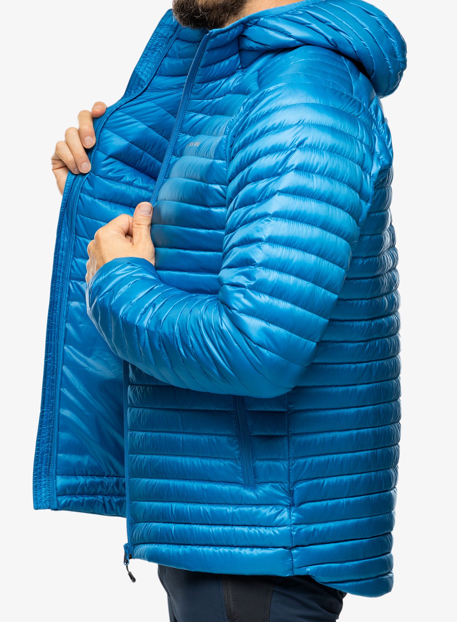 Puhovka Montane Anti-Freeze Lite Hoodie - electric blue