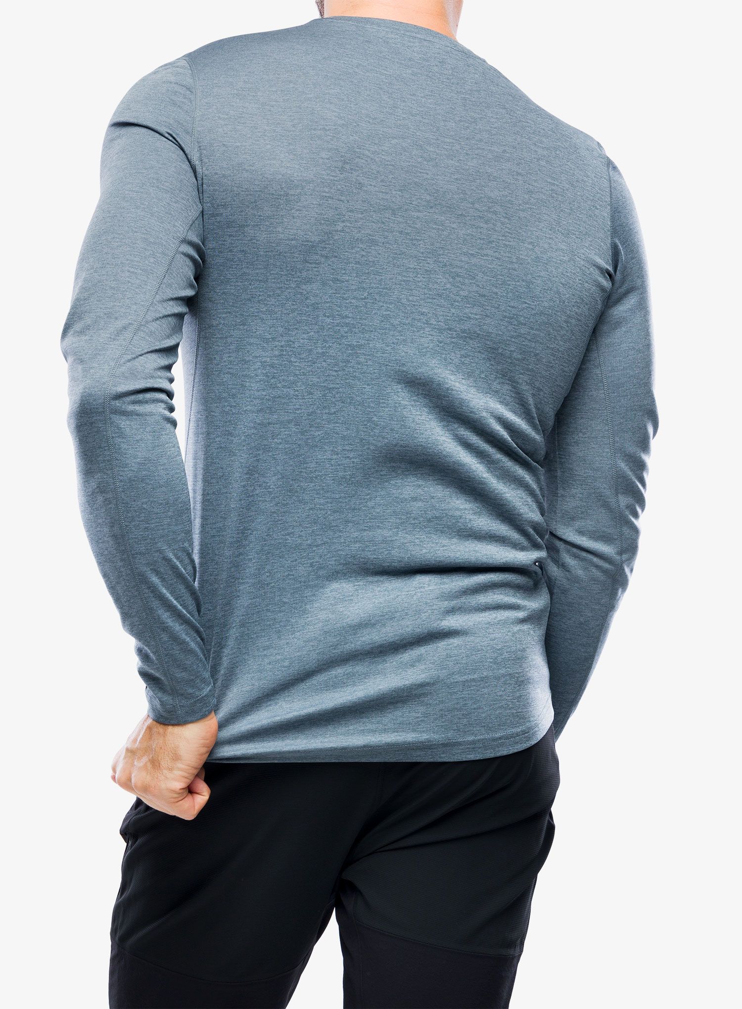 Termo flis jopa Montane Dart Long Sleeve T-Shirt - stone blue