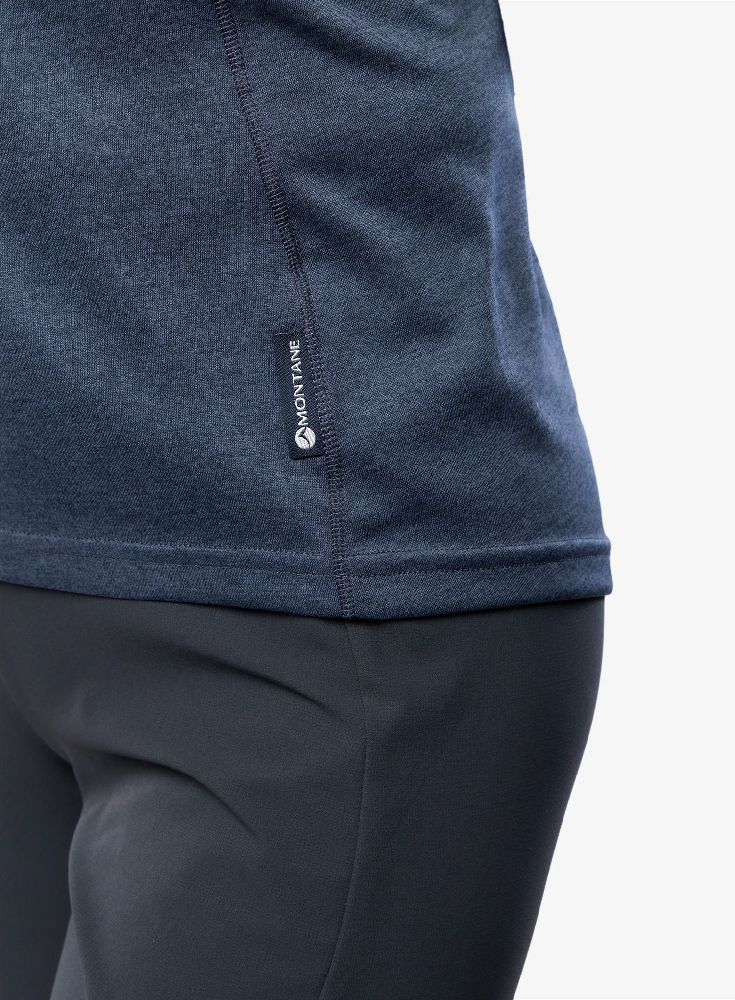 Ženska termo flis jopa Montane Dart Zip Neck - eclipse blue