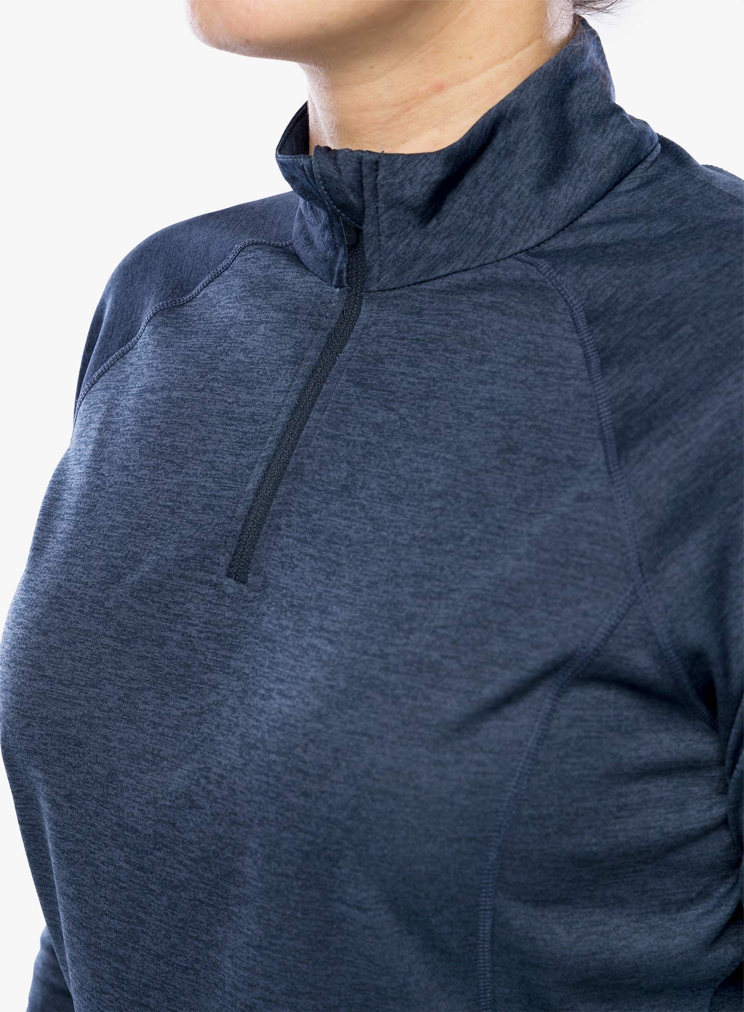 Ženska termo flis jopa Montane Dart Zip Neck - eclipse blue
