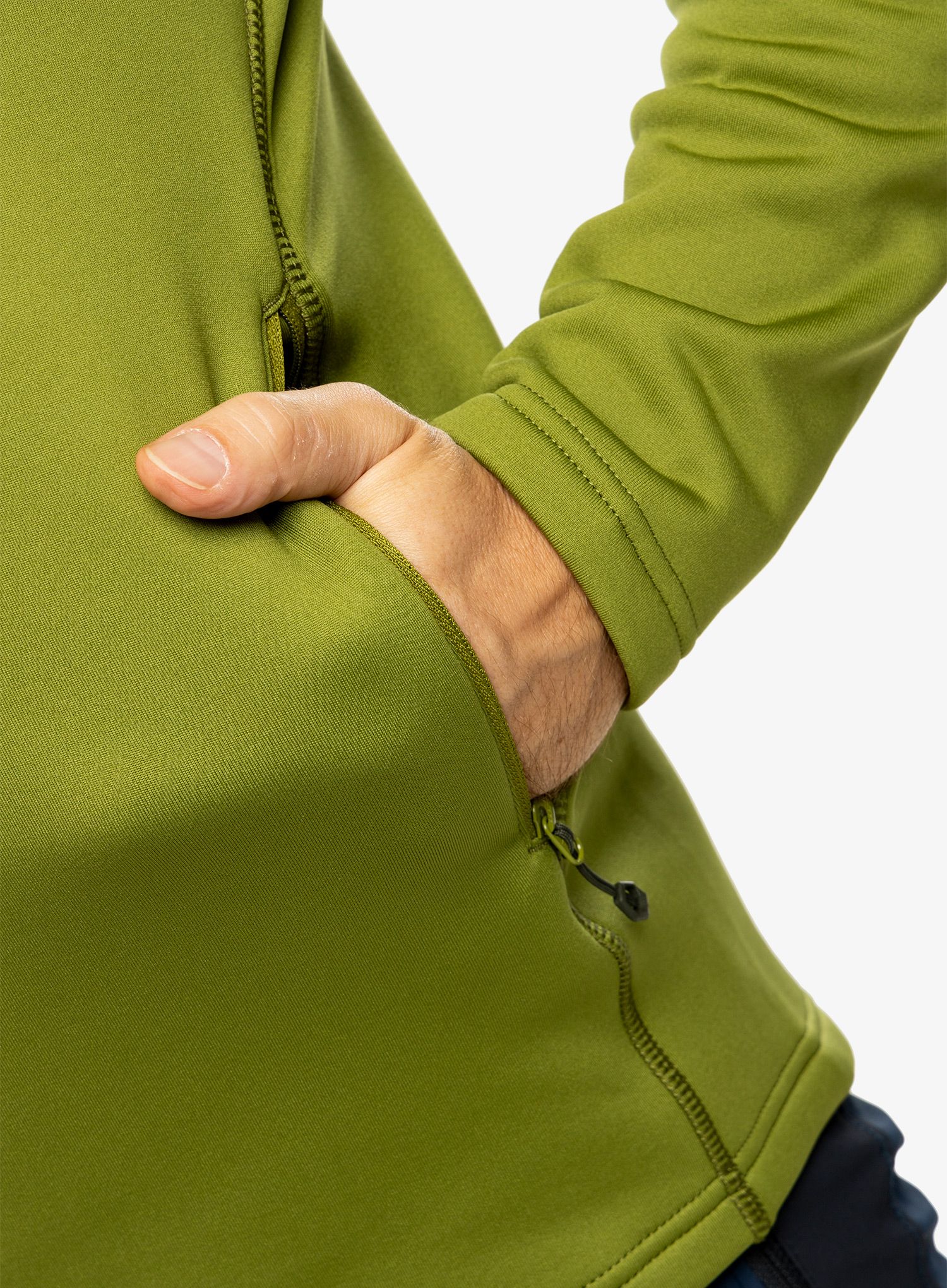Jopica s kapuco Montane Fury Hoodie - alder green