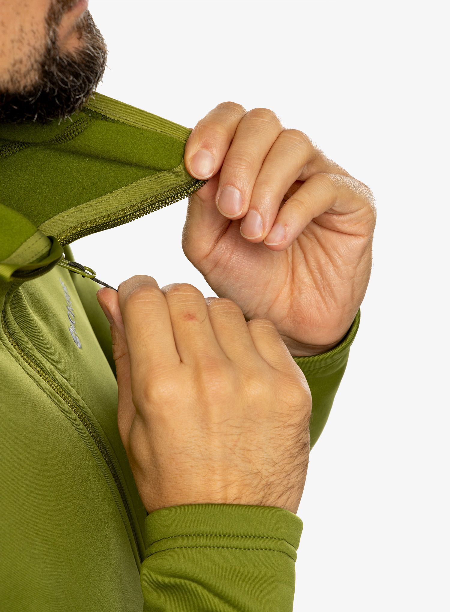 Jopica s kapuco Montane Fury Hoodie - alder green