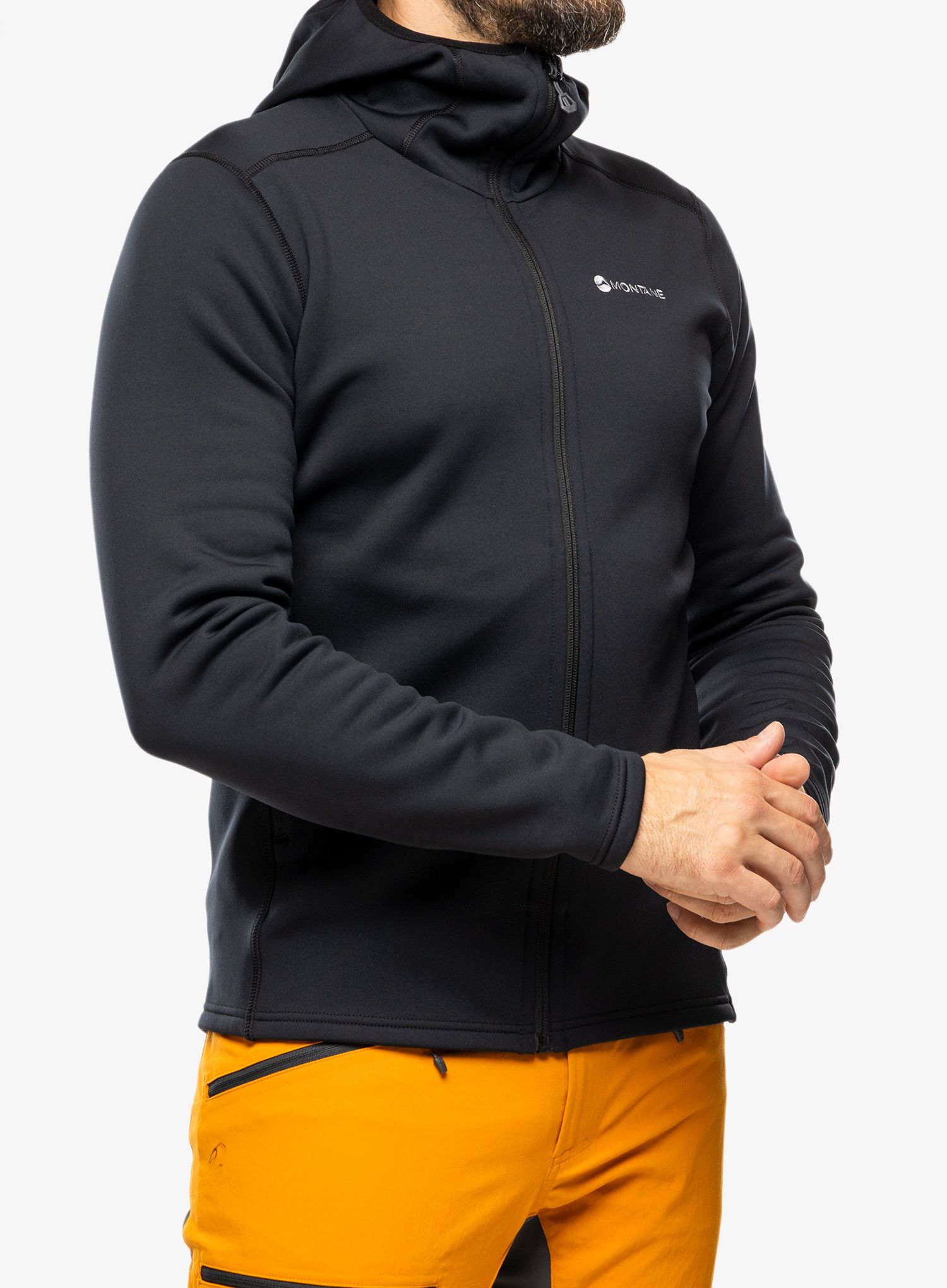 Jopica s kapuco Montane Fury Hoodie - black