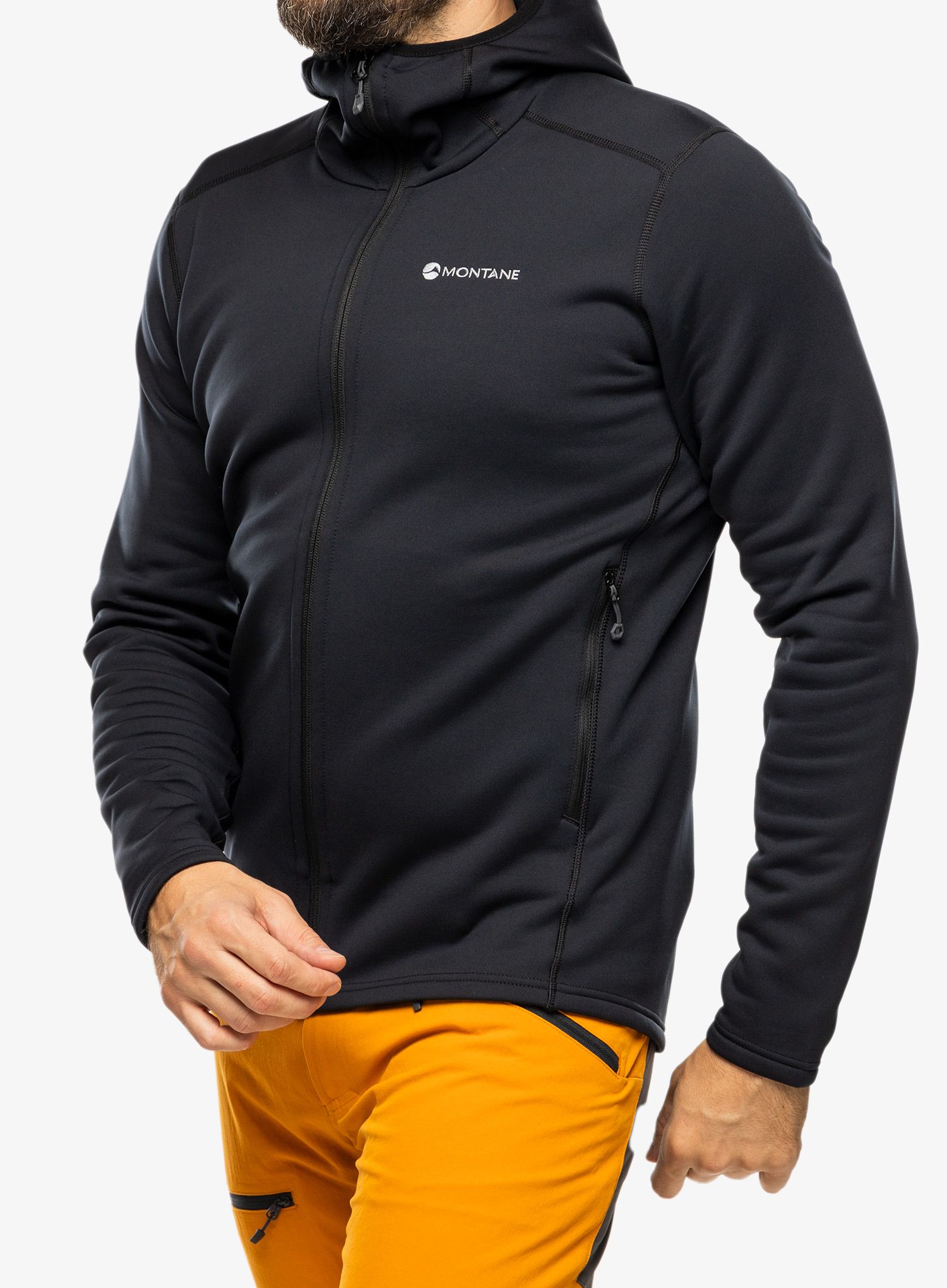 Jopica s kapuco Montane Fury Hoodie - black