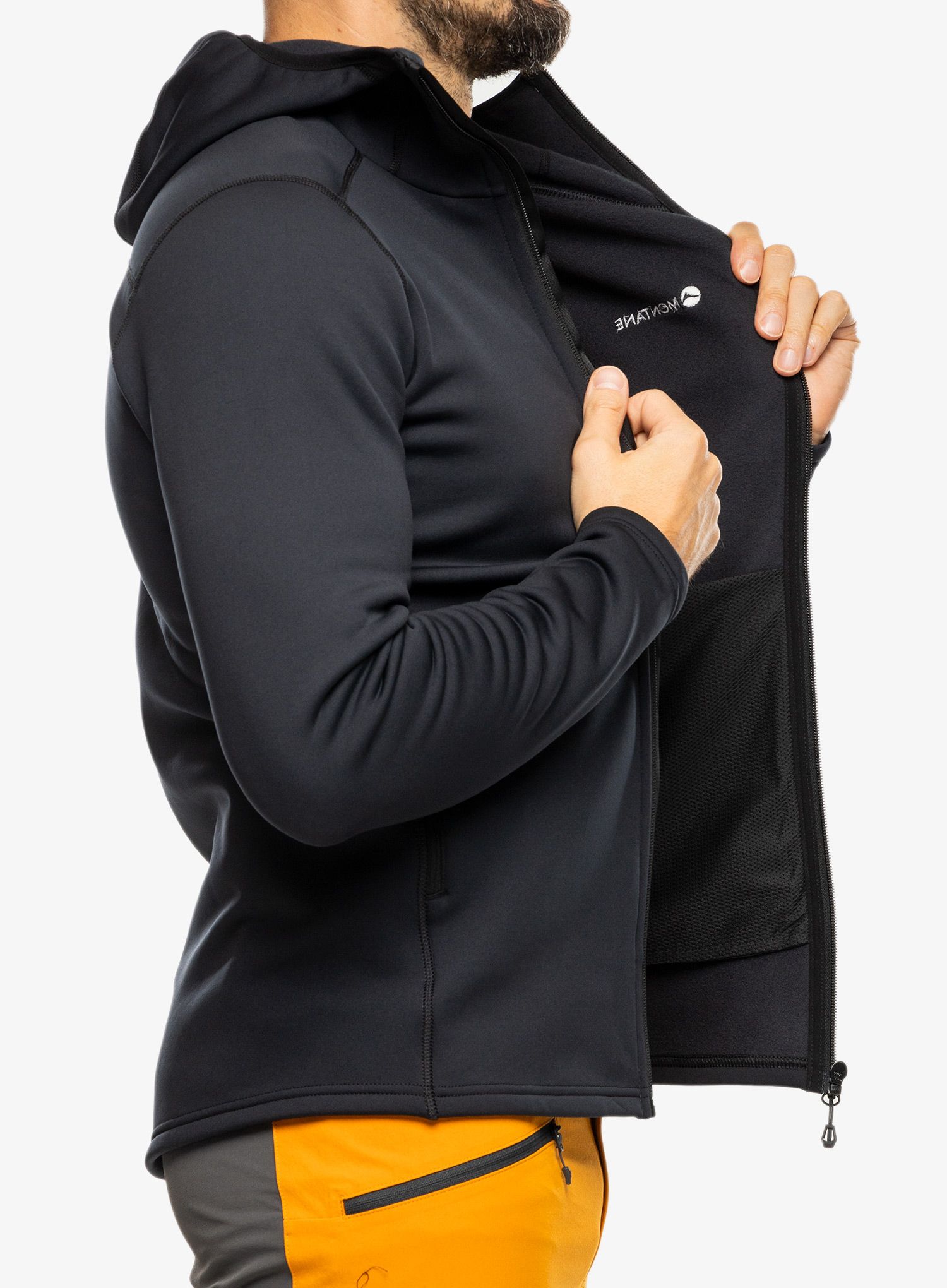 Jopica s kapuco Montane Fury Hoodie - black