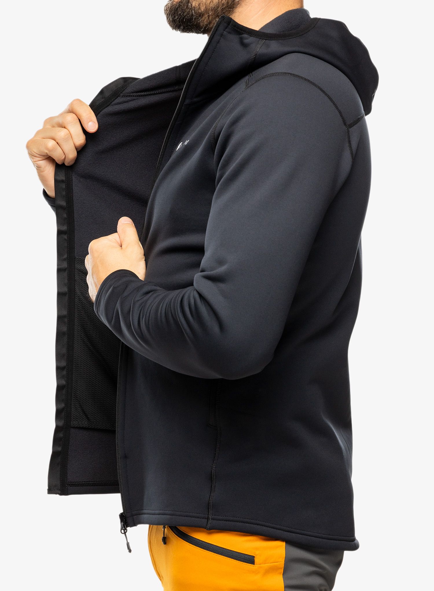 Jopica s kapuco Montane Fury Hoodie - black