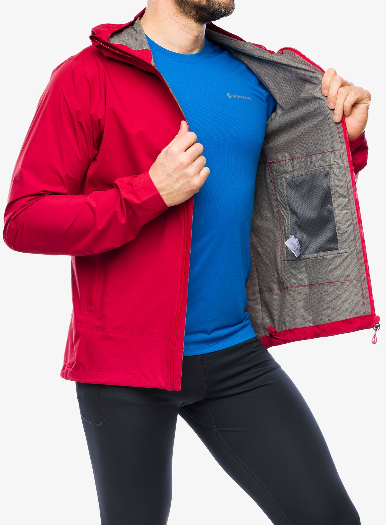 Jakna za tek Montane Minimus Lite Jacket - acer red