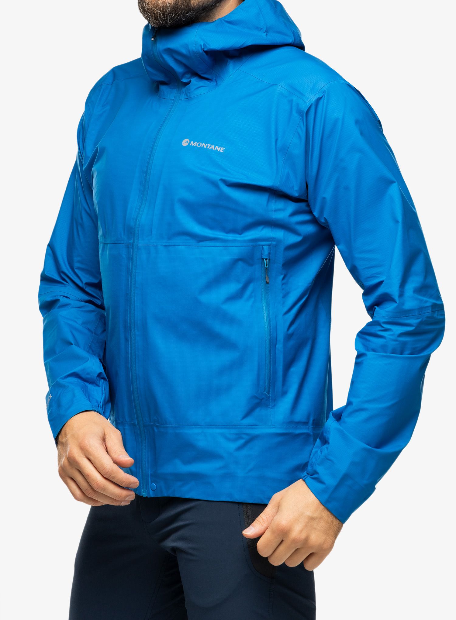 Nepremočljiva jakna Montane Phase Nano Jacket - electric blue