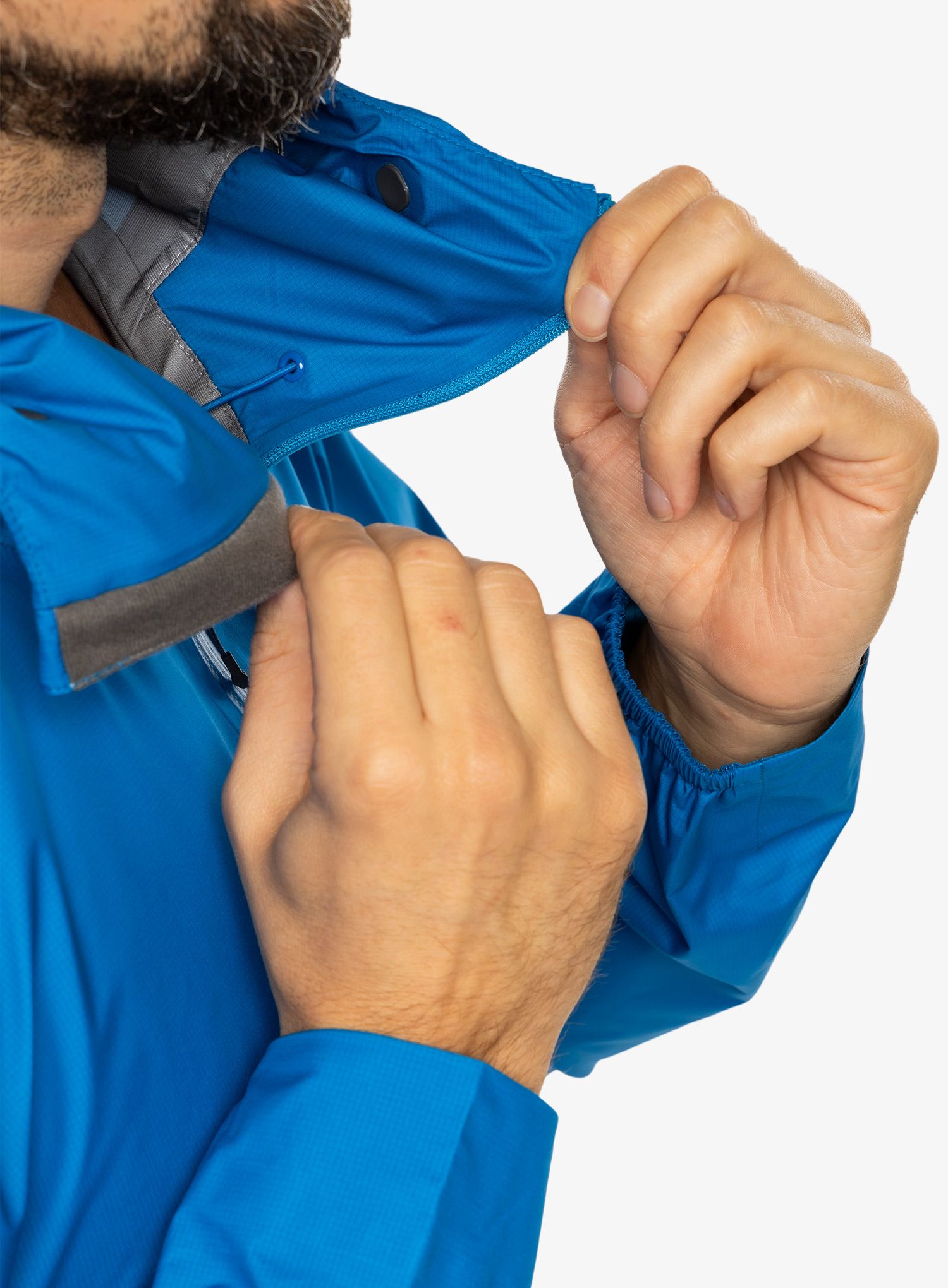 Nepremočljiva jakna Montane Phase Nano Jacket - electric blue