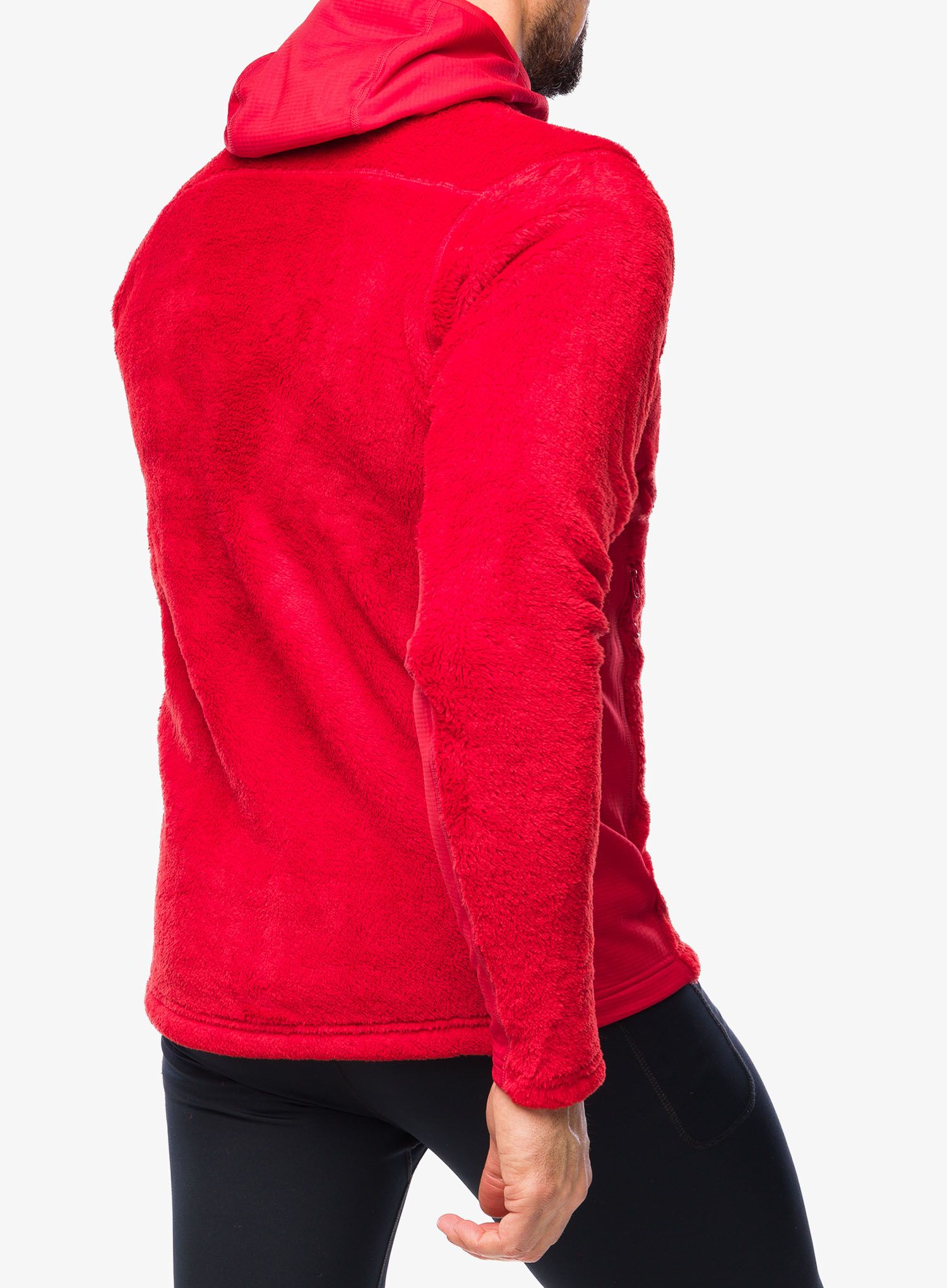 Jopica s kapuco Montane Protium XPD Hoodie - adrenaline red