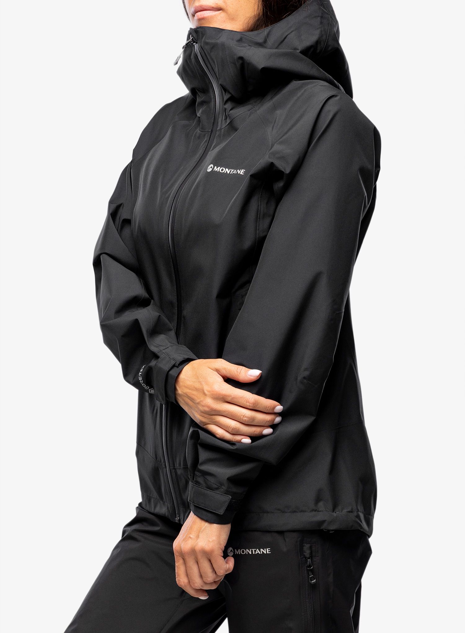 Ženska hardshell jakna Montane Spirit Jacket - black