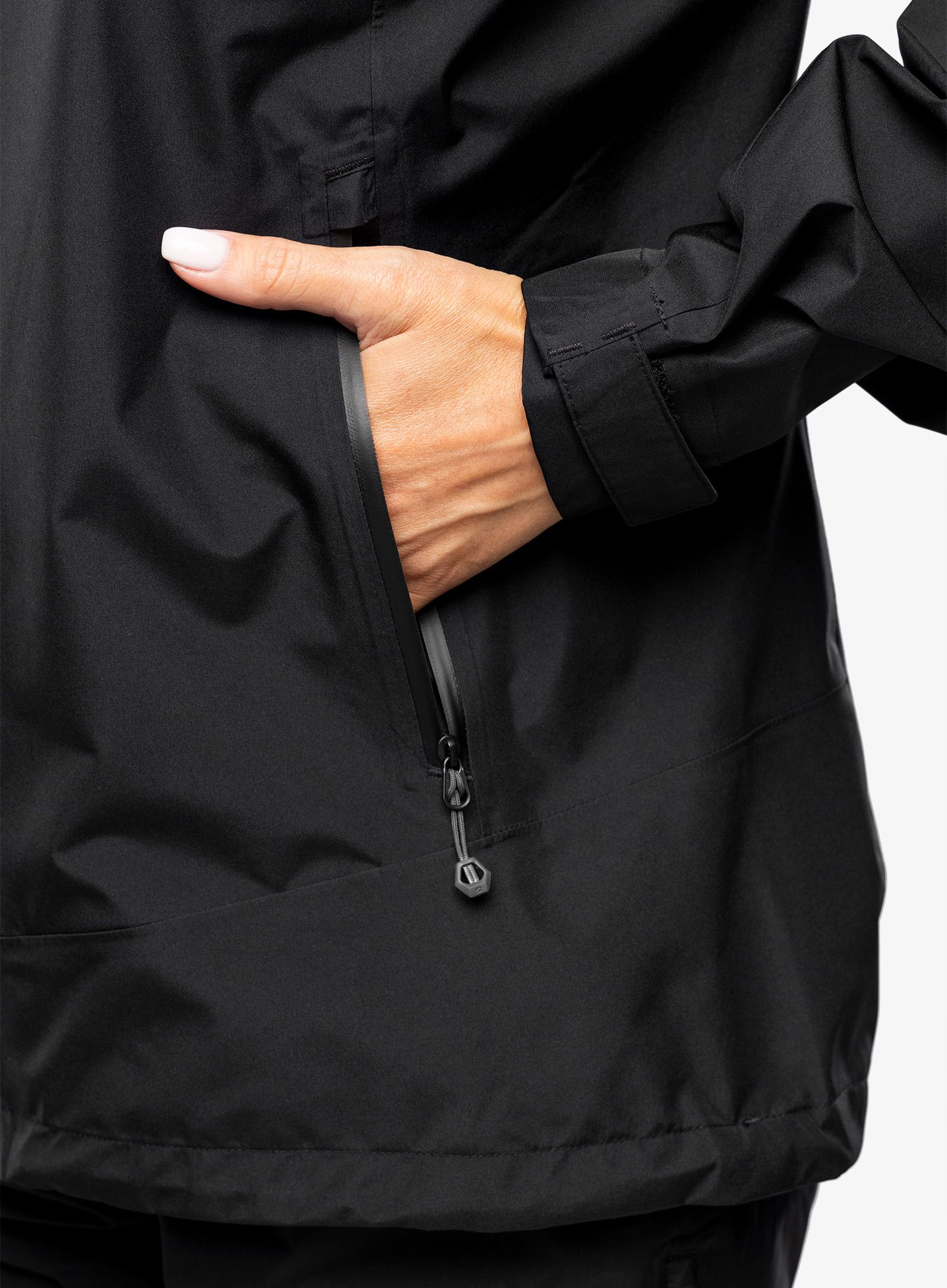 Ženska hardshell jakna Montane Spirit Jacket - black