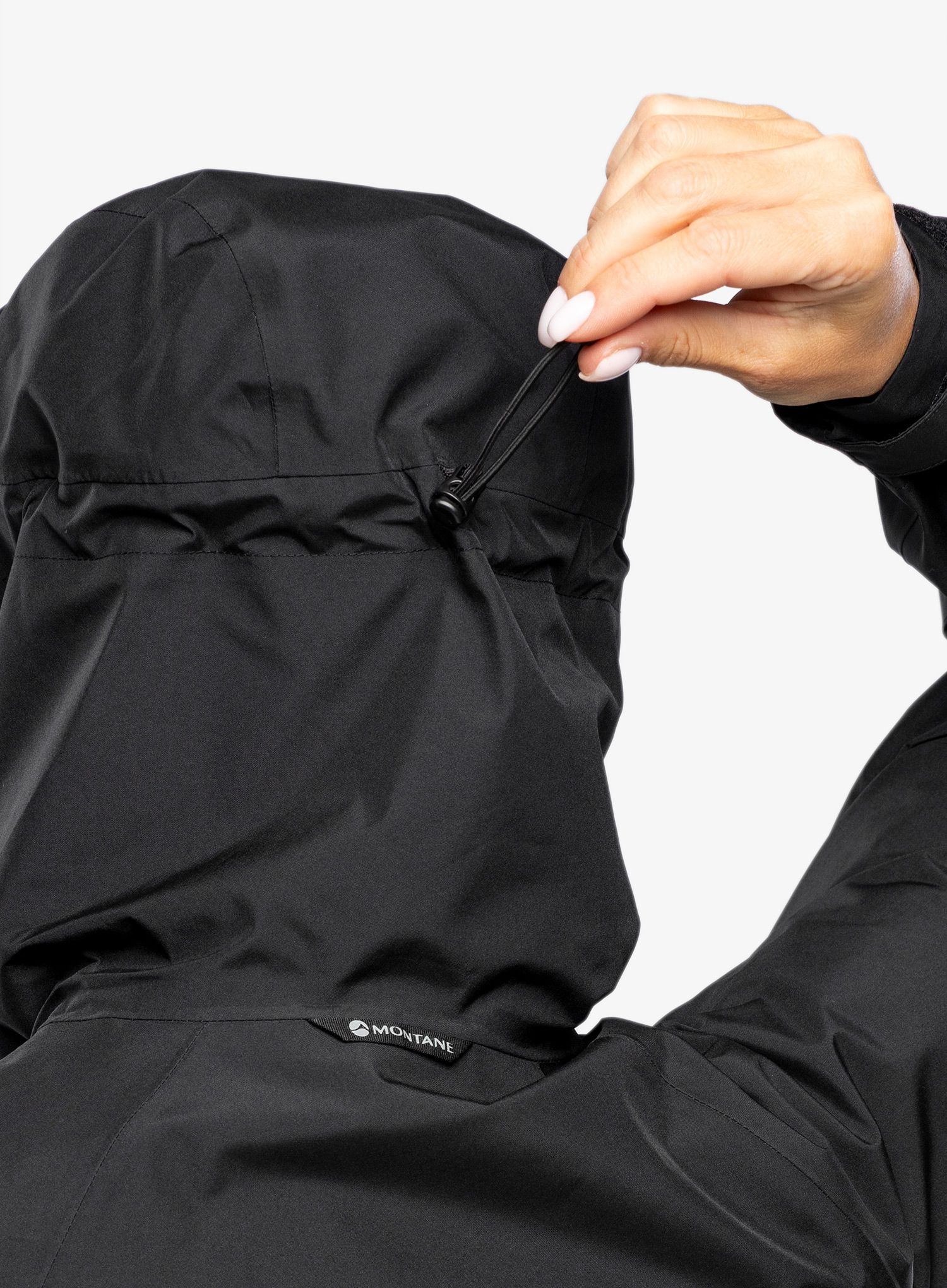 Ženska hardshell jakna Montane Spirit Jacket - black