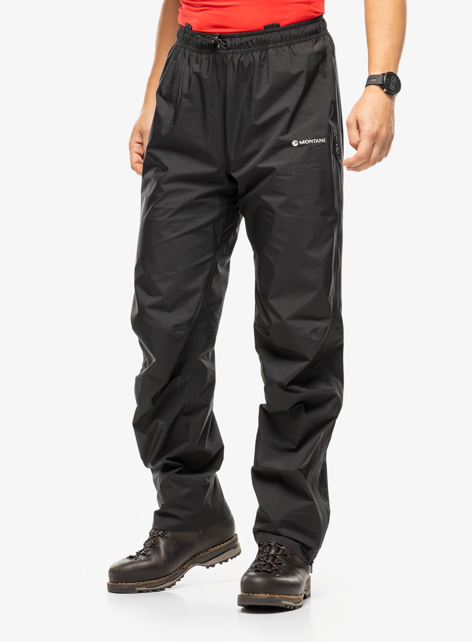 Nepremočljive hlače Montane Spirit Lite Pants - black