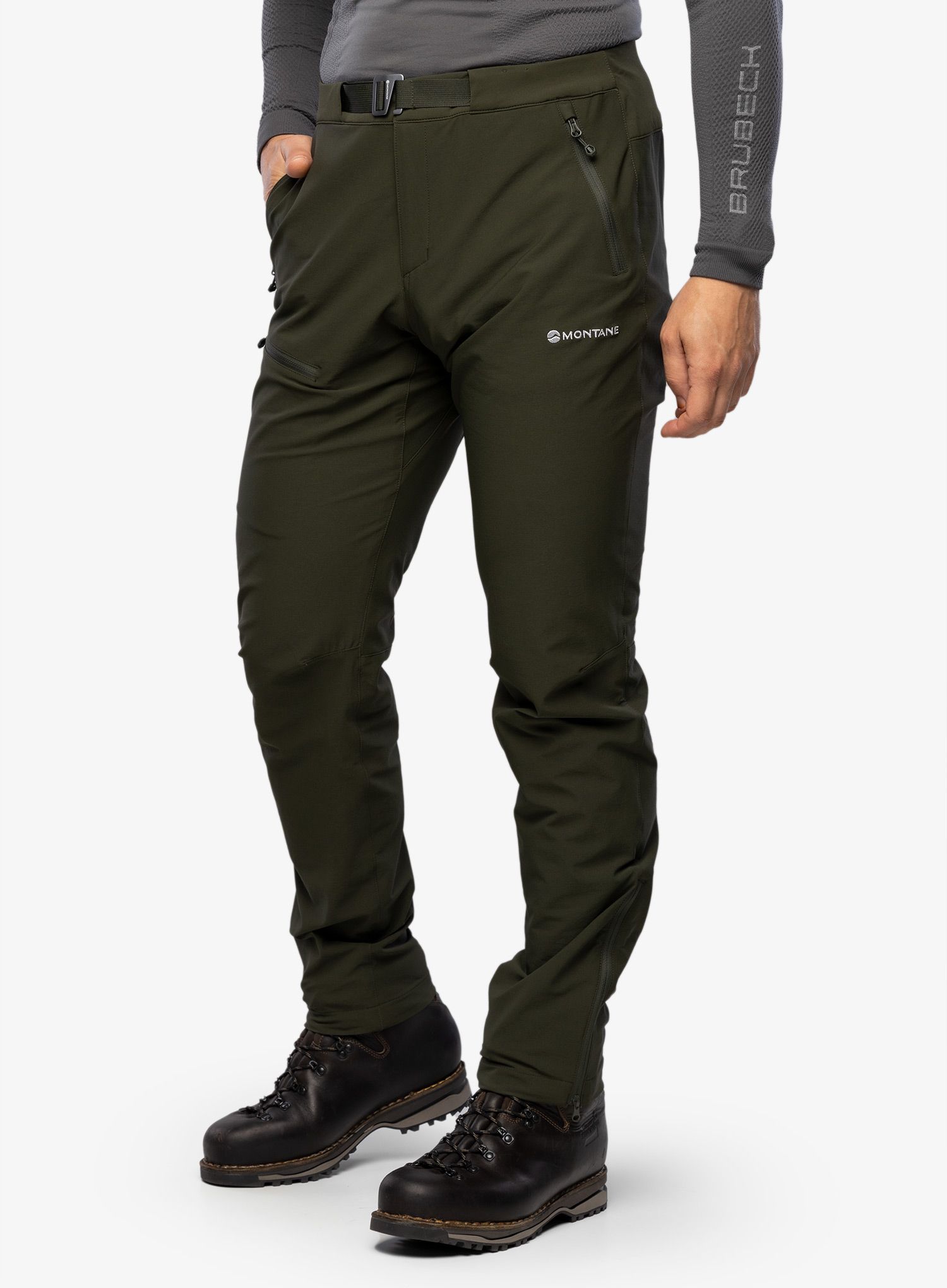 Pohodne hlače Montane Tenacity Pants - oak green