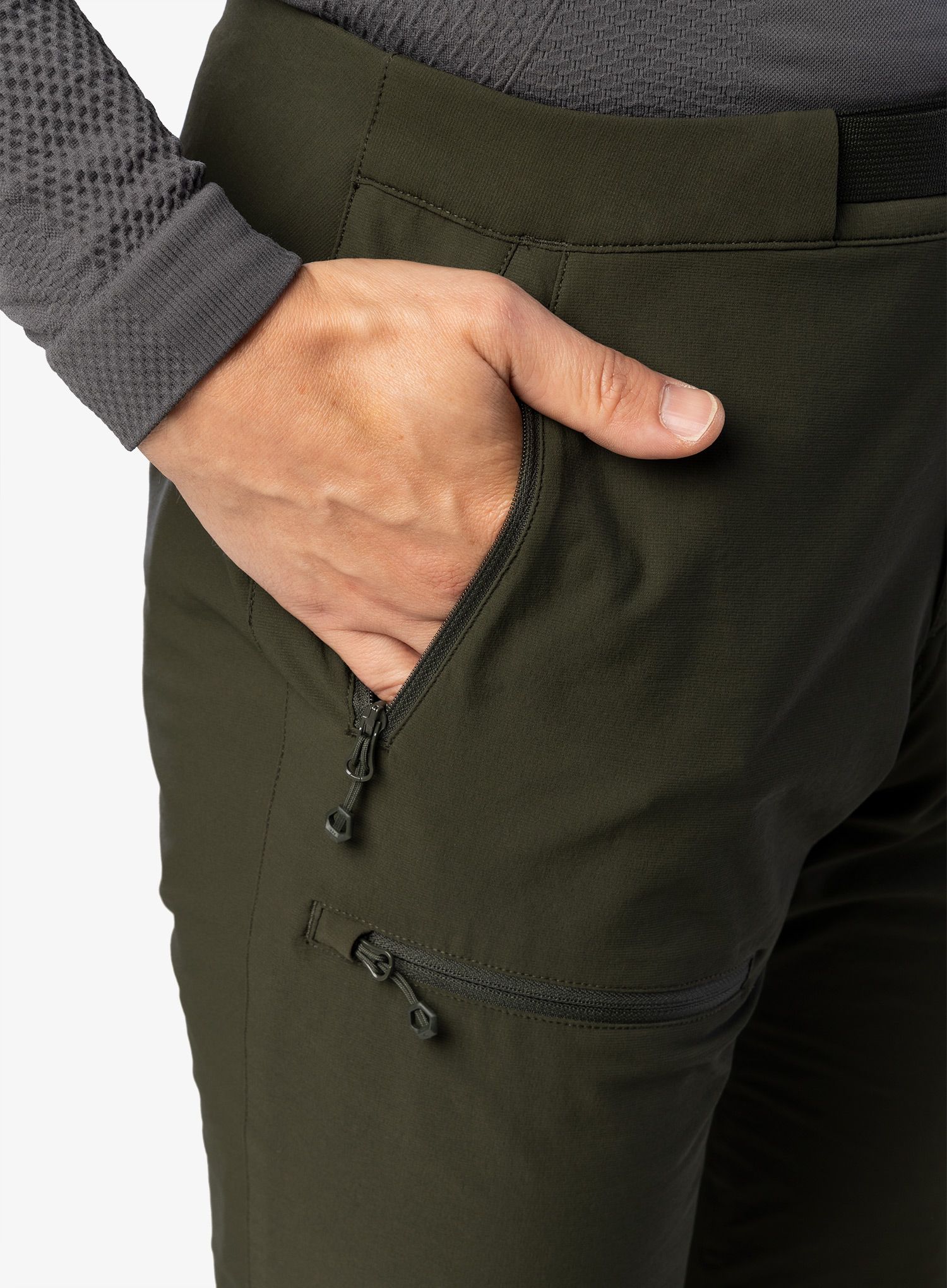 Pohodne hlače Montane Tenacity Pants - oak green
