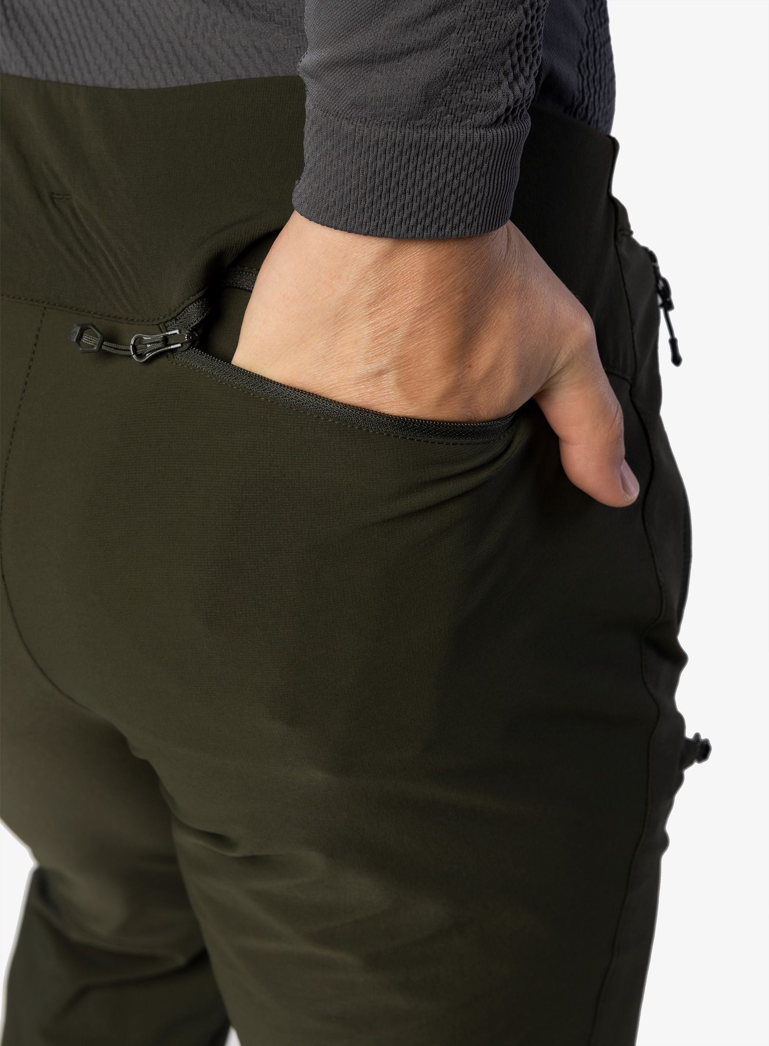 Pohodne hlače Montane Tenacity Pants - oak green