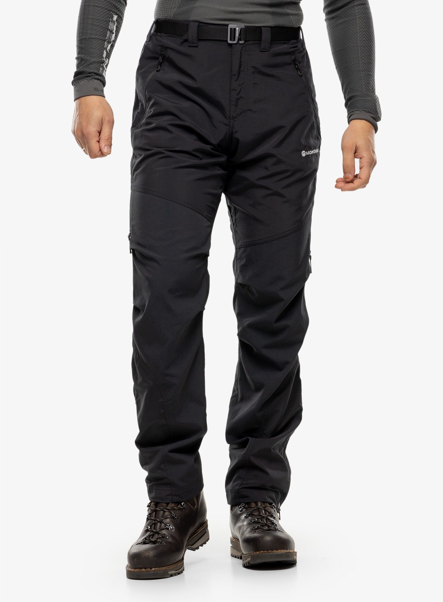 Pohodne hlače Montane Terra Pants - black