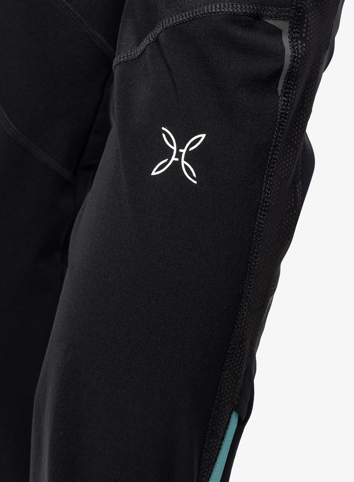 Ženske pohodniške hlače Montura Evoque 2 Pants - black/light blue