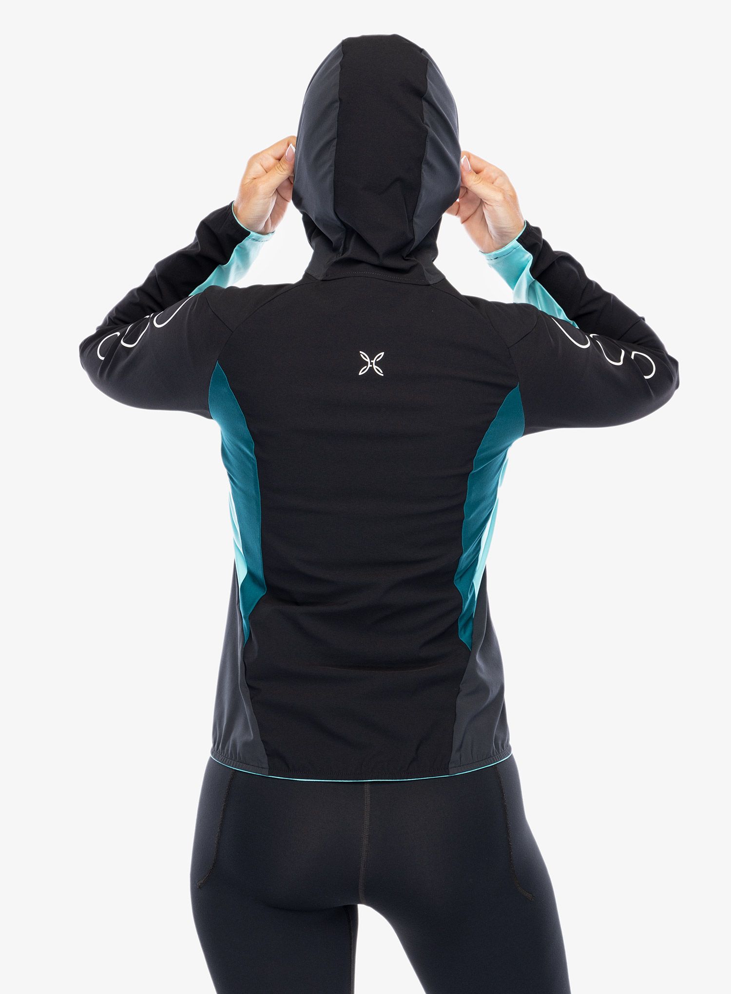 Ženska tekaška jakna Montura Flash Sky Jacket - black/baltic