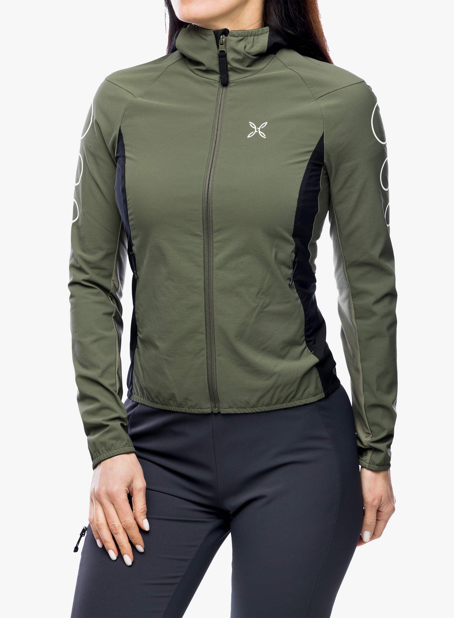 Ženska jakna za tek Montura Flash Sky Jacket - sage green